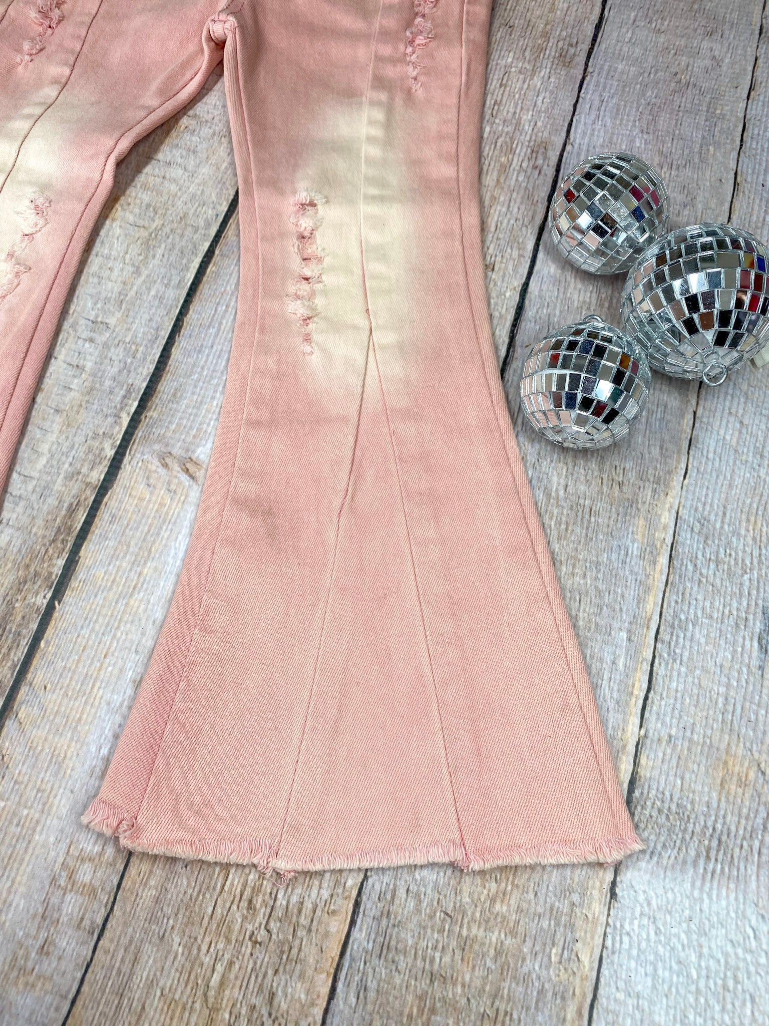 Light Pink Denim Jeans - Image 3