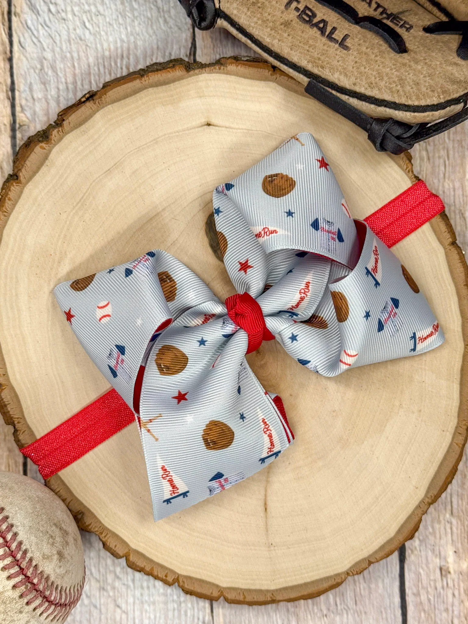 All-Star Double Layer Classic Hair Bow | Clip or Headband - Image 3