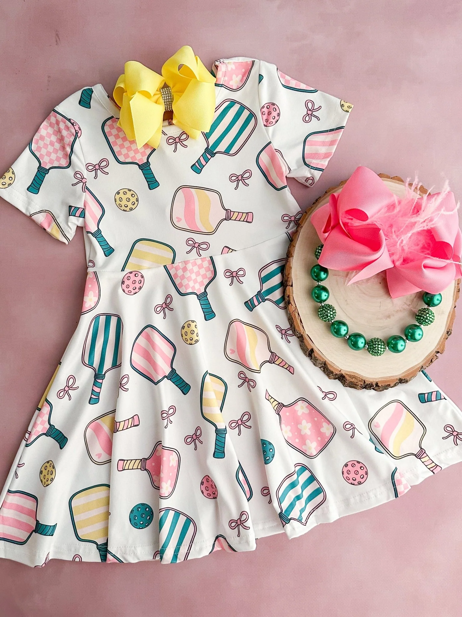 Pickleball Princess Twirl Dress - Image 2