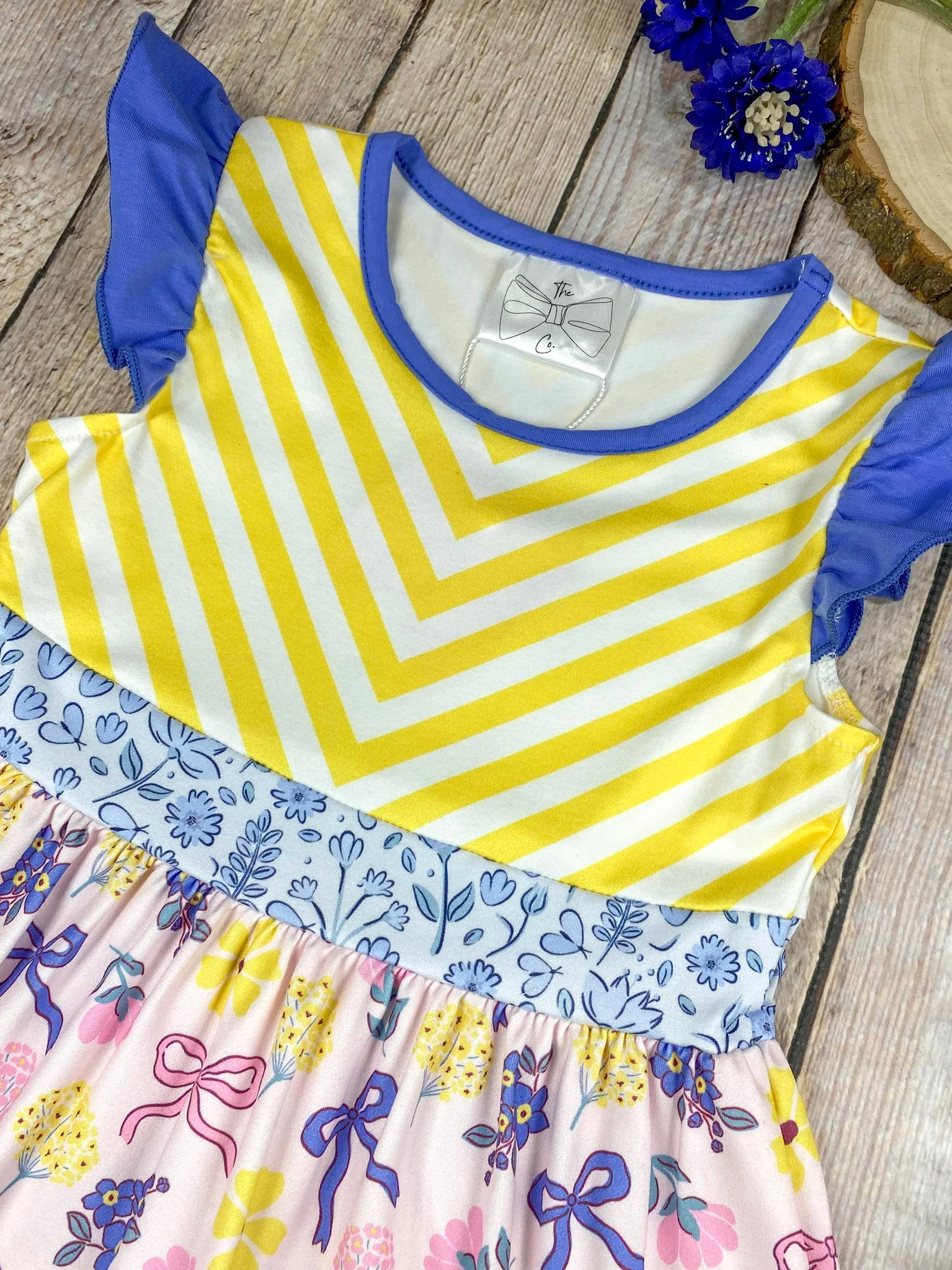 Bows and Daisies Tiered Dress - Image 4