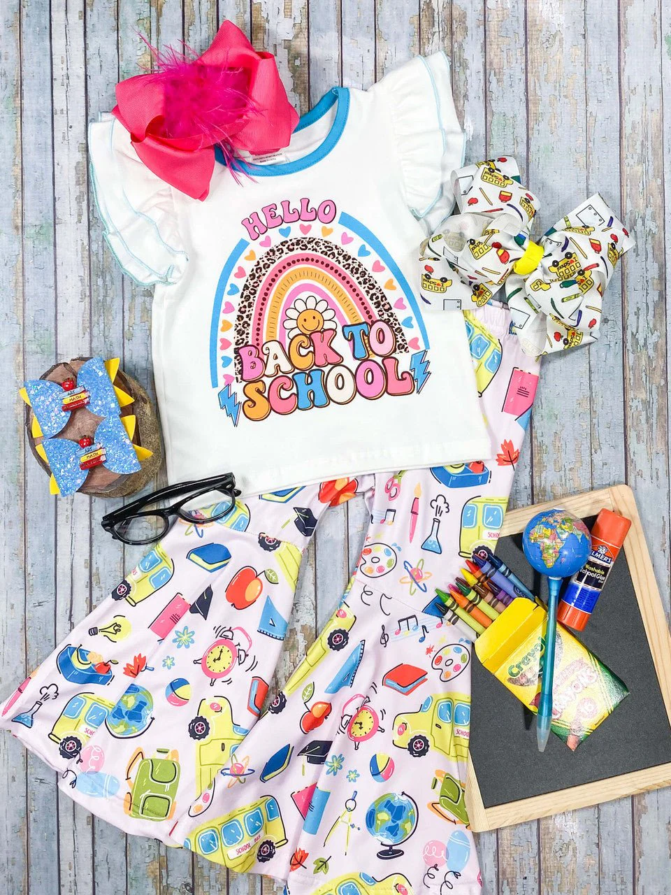 Back to School Flare Pants Set - Image 2