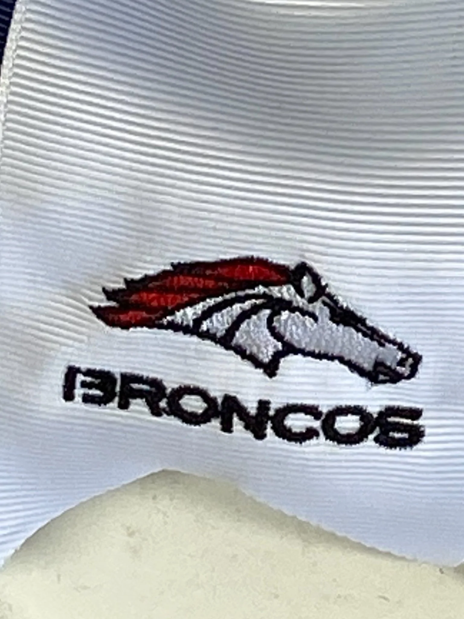 Bay Area Broncos Dual Layer Cheer Bow - Image 3