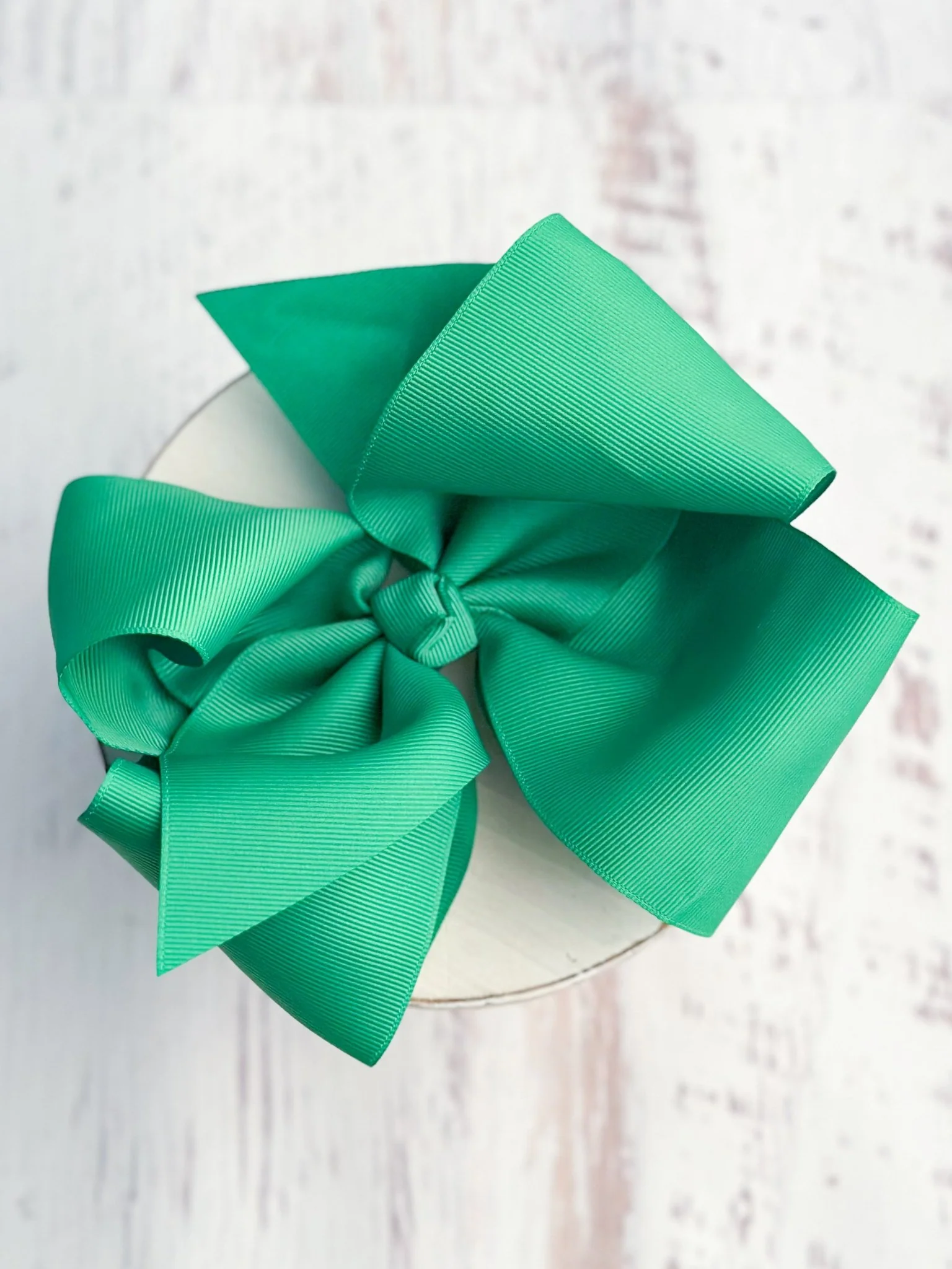 6.5" Texas Size Grosgrain Hair Bow | Alligator or French Clip - Image 10