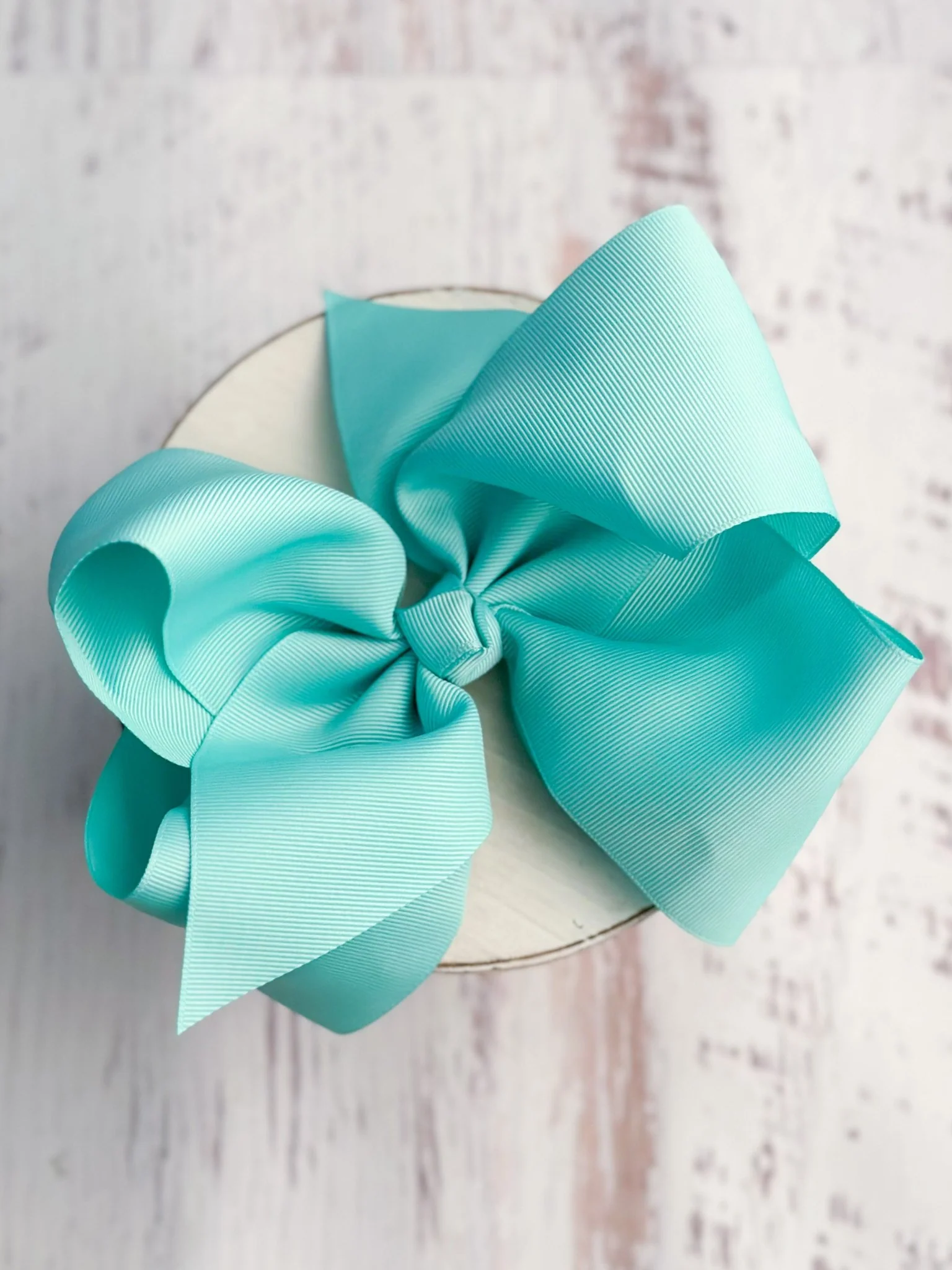6.5" Texas Size Grosgrain Hair Bow | Alligator or French Clip - Image 11