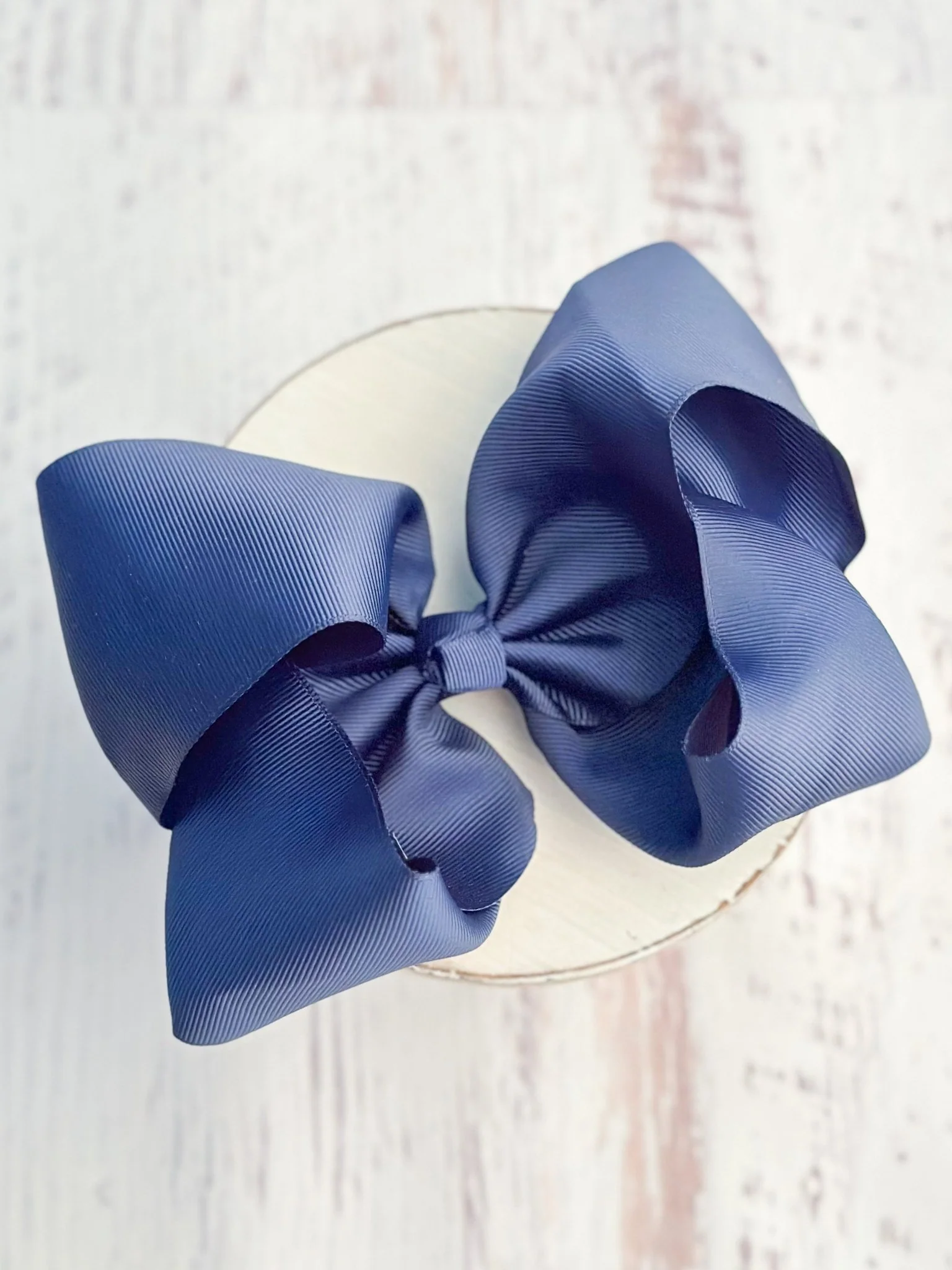 6.5" Texas Size Grosgrain Hair Bow | Alligator or French Clip - Image 13
