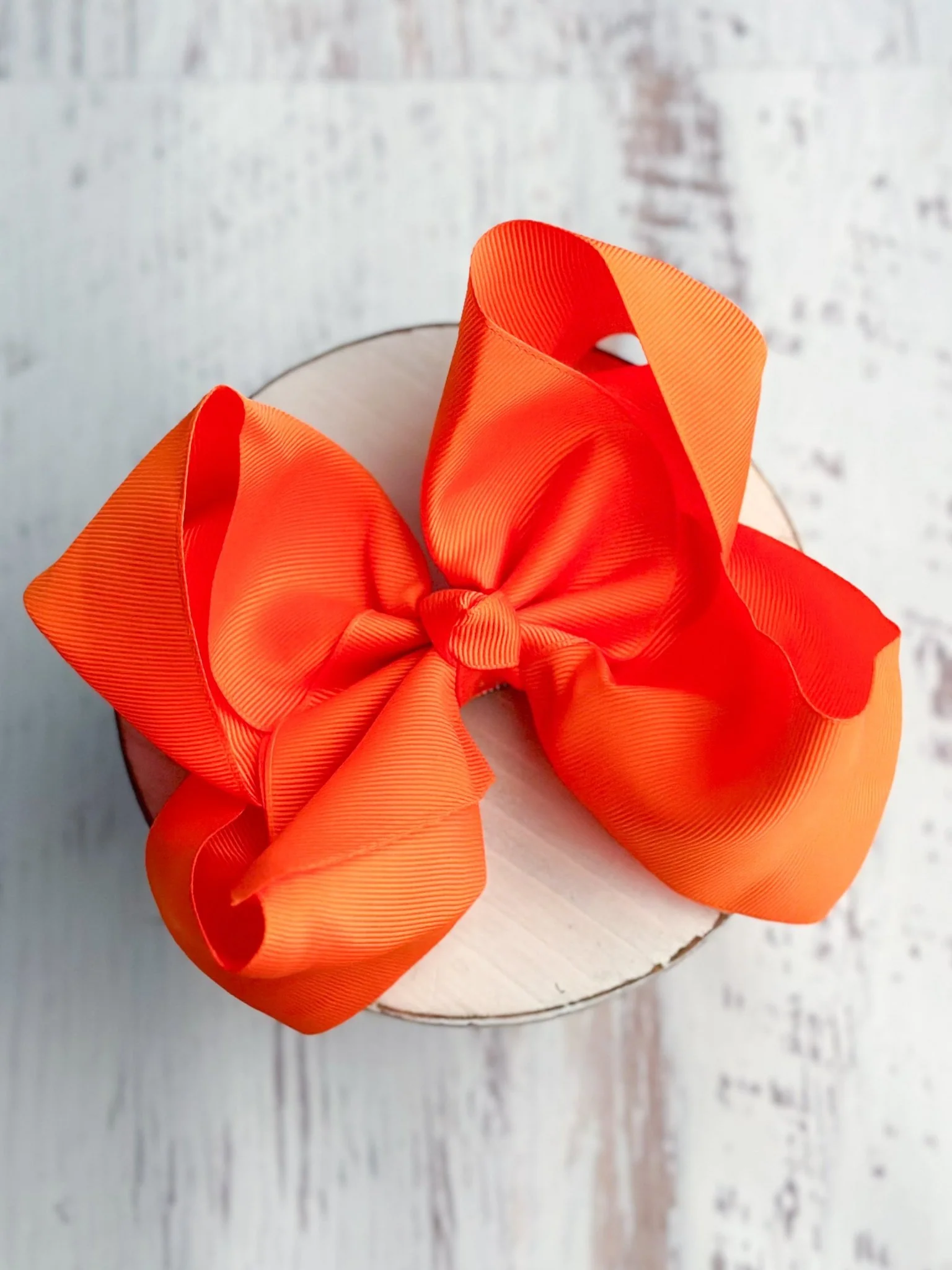 6.5" Texas Size Grosgrain Hair Bow | Alligator or French Clip - Image 16