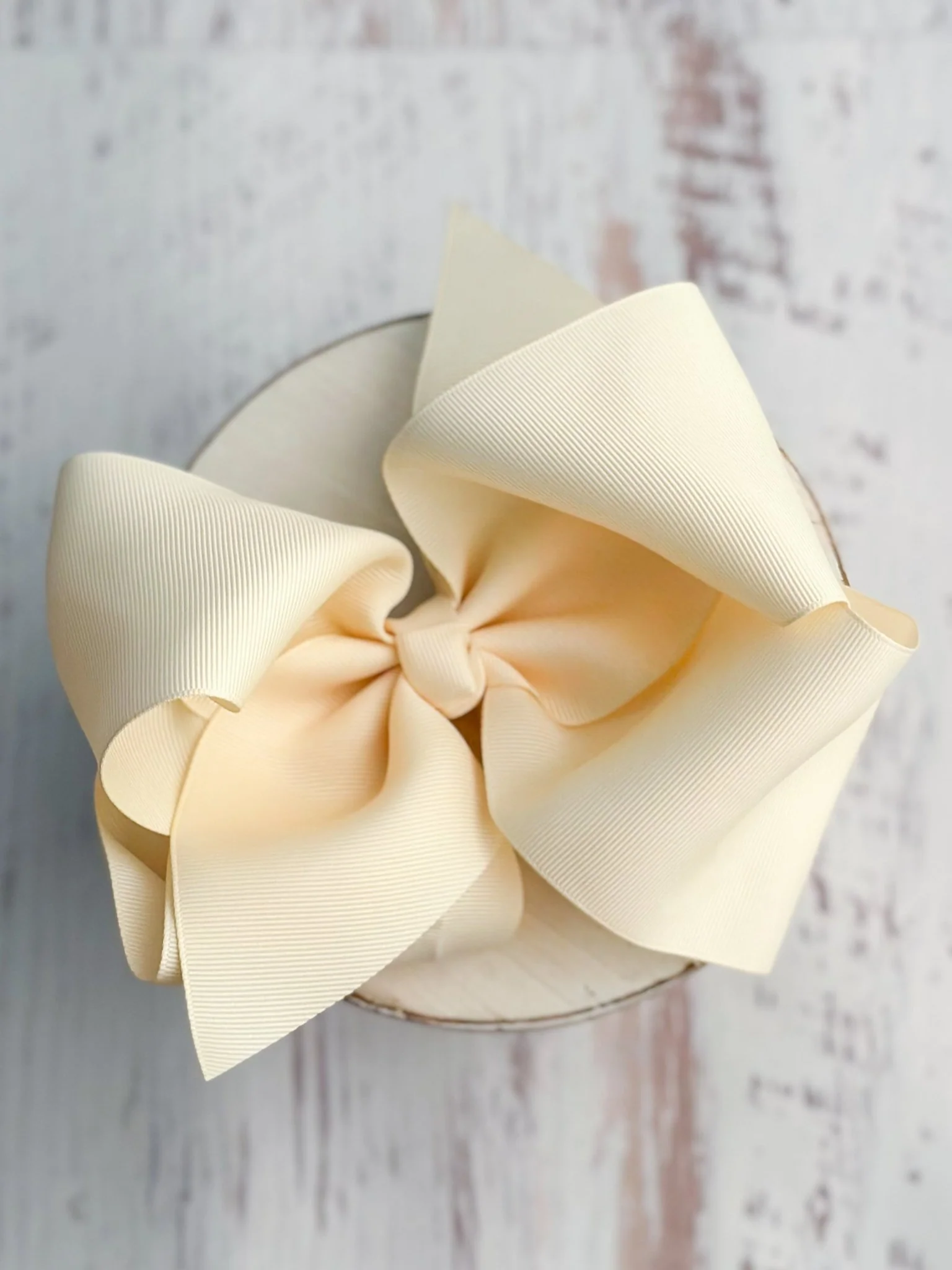 6.5" Texas Size Grosgrain Hair Bow | Alligator or French Clip - Image 20