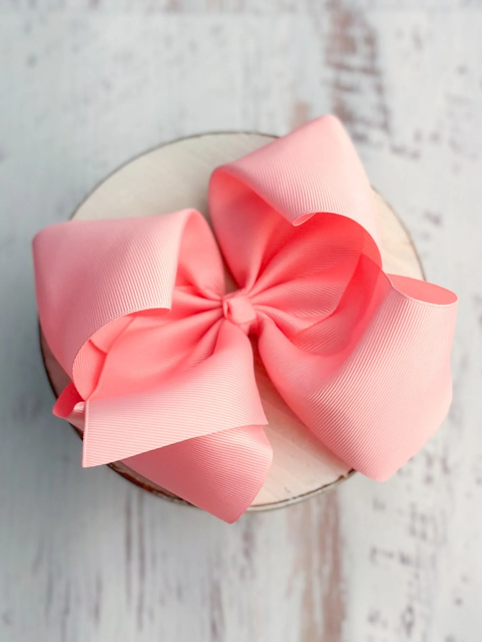 6.5" Texas Size Grosgrain Hair Bow | Alligator or French Clip - Image 24