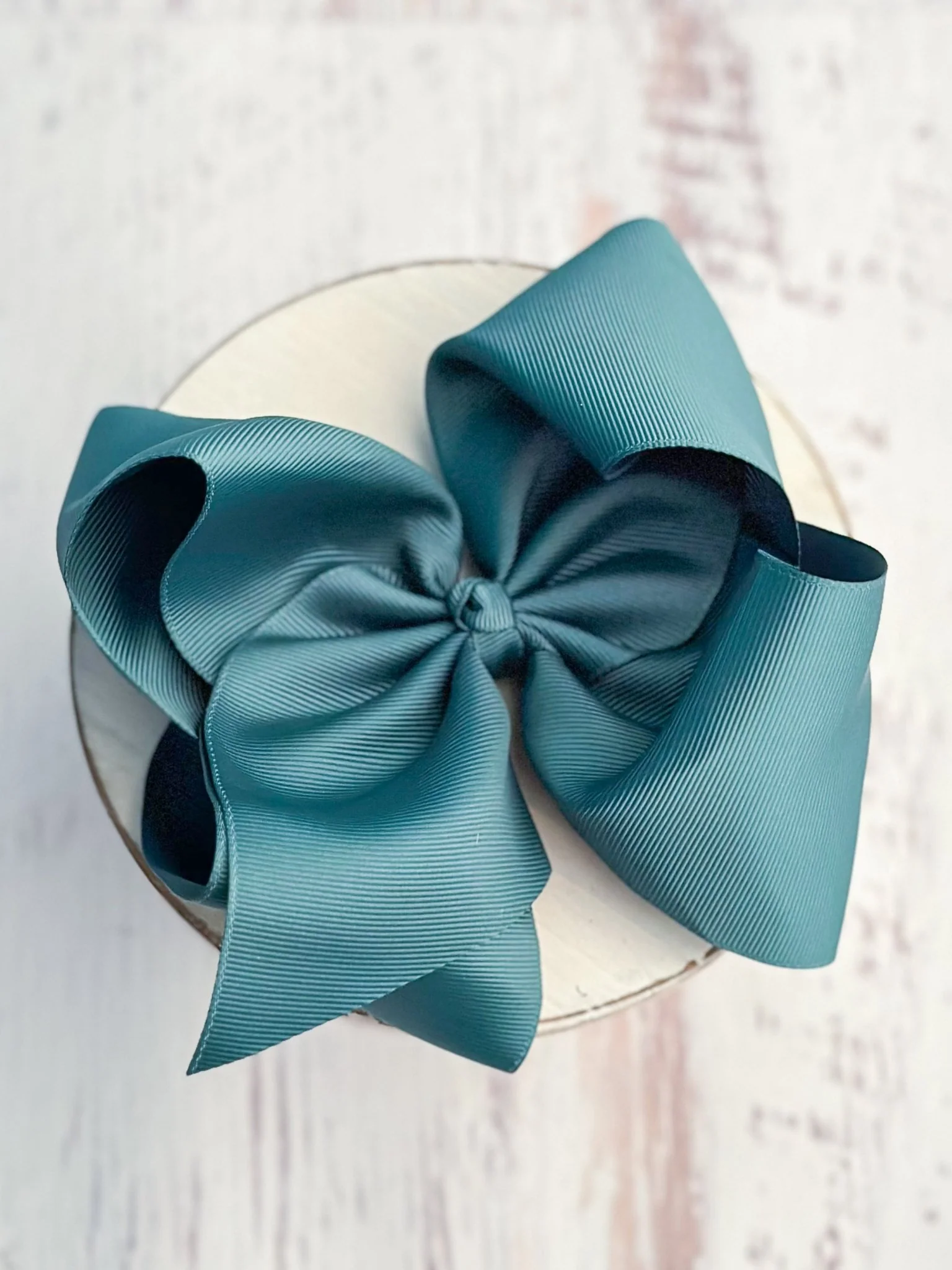 6.5" Texas Size Grosgrain Hair Bow | Alligator or French Clip - Image 26