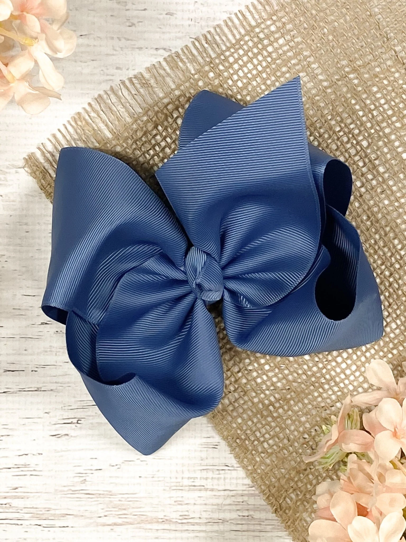 6.5" Texas Size Grosgrain Hair Bow | Alligator or French Clip - Image 41