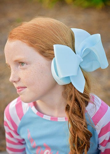6.5" Texas Size Grosgrain Hair Bow | Alligator or French Clip - Image 43