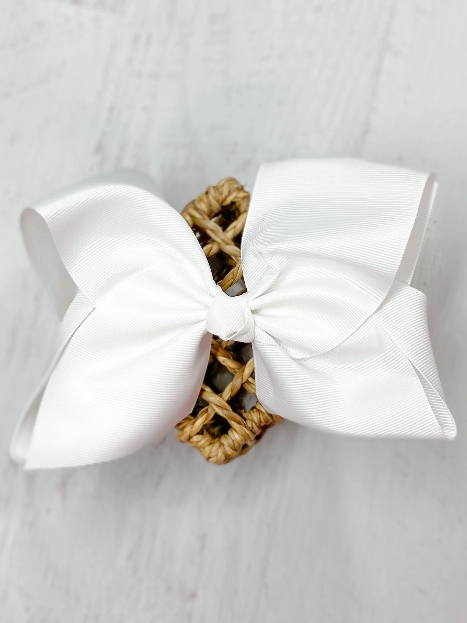 6.5" Texas Size Grosgrain Hair Bow | Alligator or French Clip - Image 50