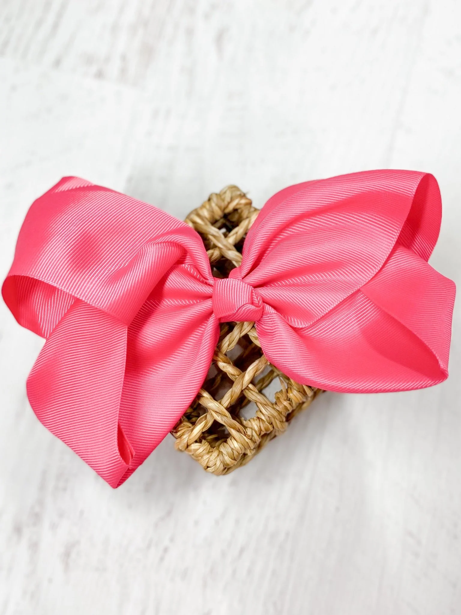 6.5" Texas Size Grosgrain Hair Bow | Alligator or French Clip - Image 52