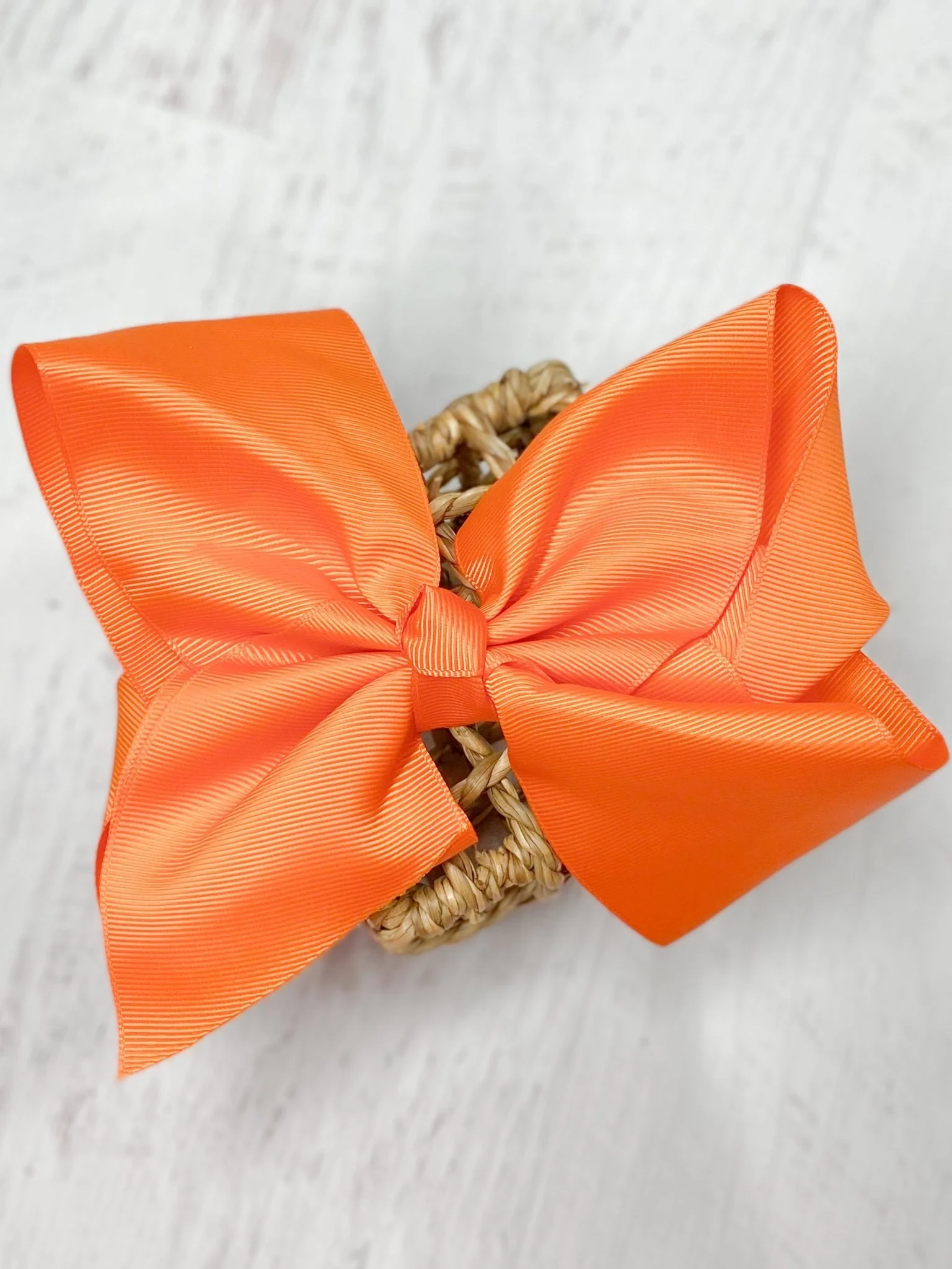 6.5" Texas Size Grosgrain Hair Bow | Alligator or French Clip - Image 53