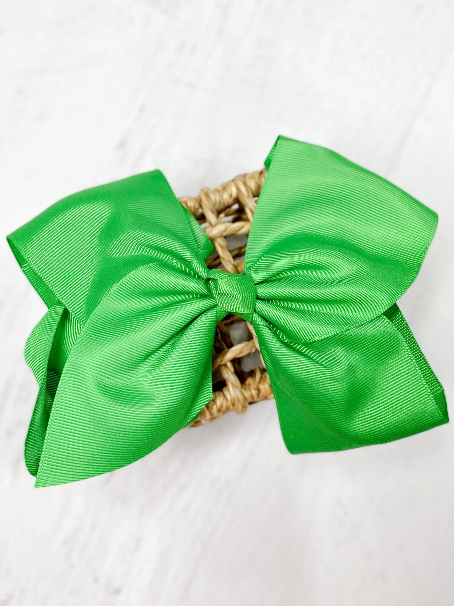 6.5" Texas Size Grosgrain Hair Bow | Alligator or French Clip - Image 54
