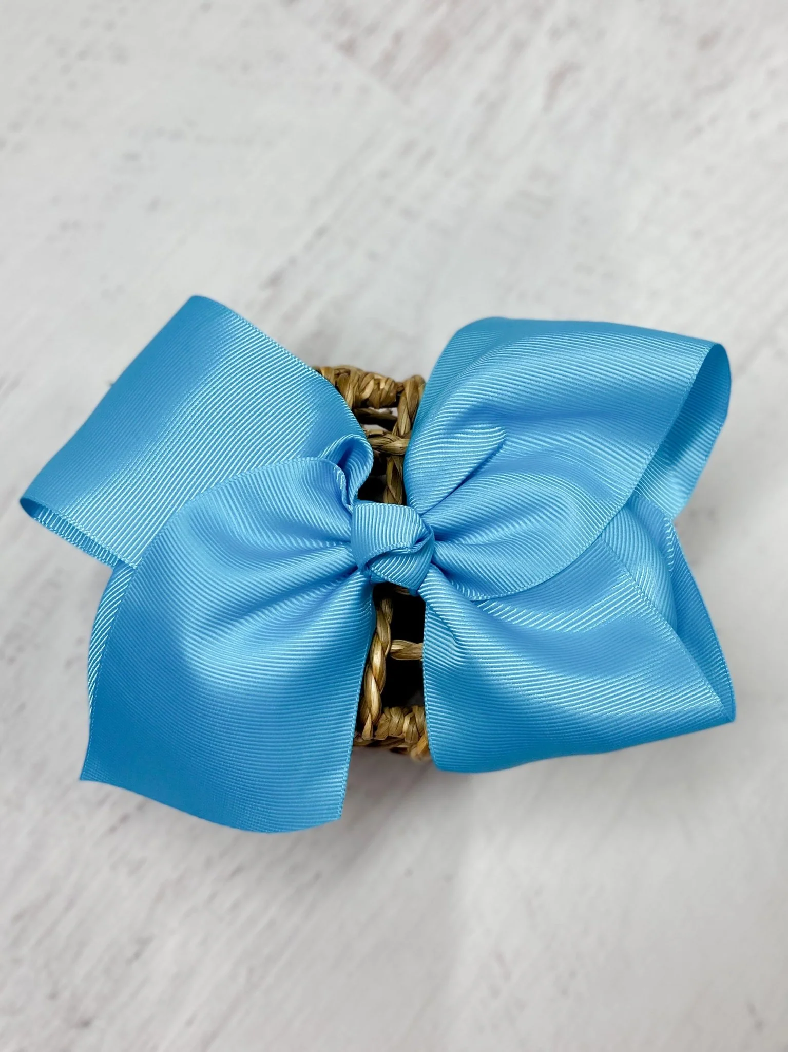 6.5" Texas Size Grosgrain Hair Bow | Alligator or French Clip - Image 56
