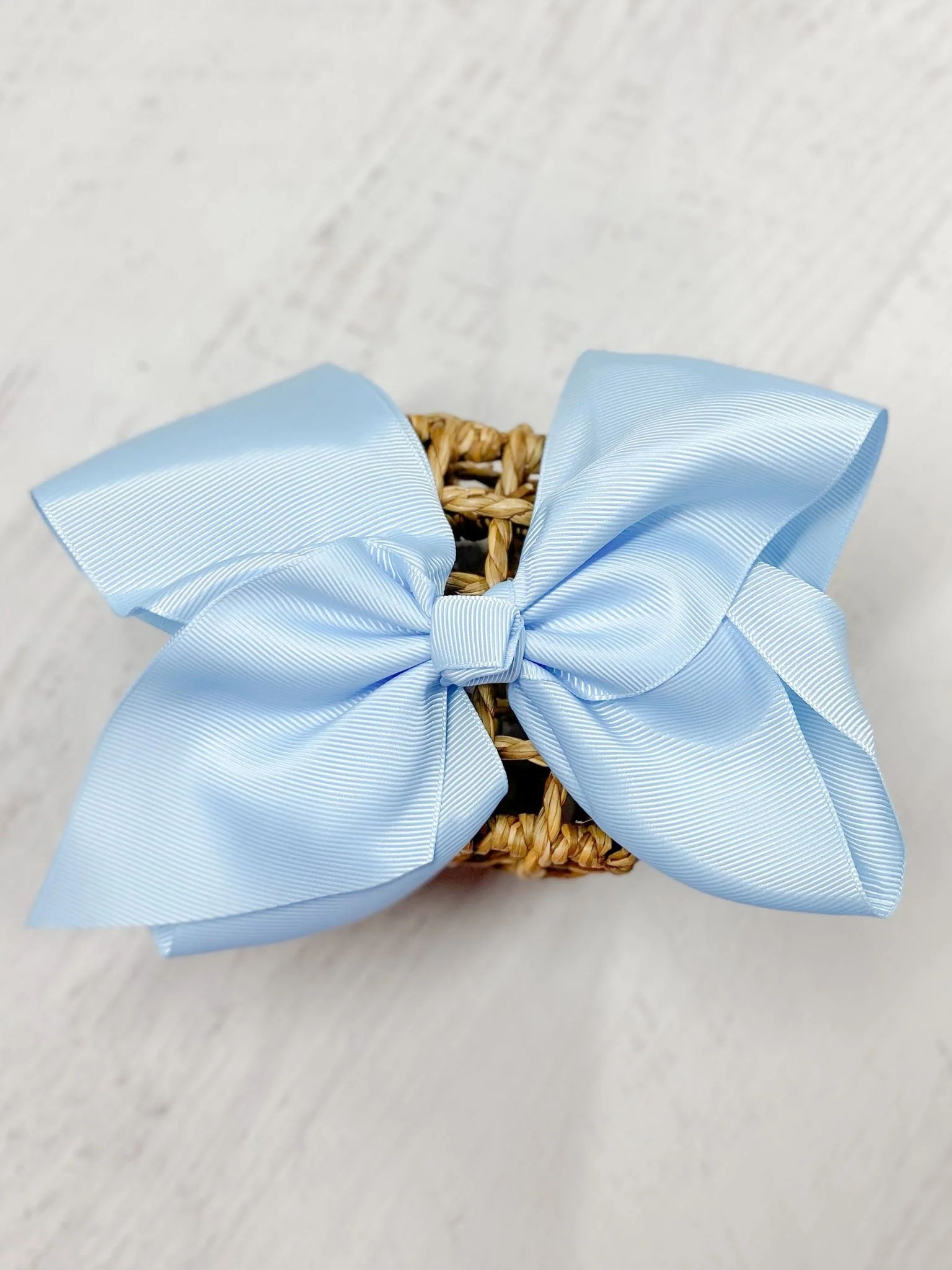 6.5" Texas Size Grosgrain Hair Bow | Alligator or French Clip - Image 57