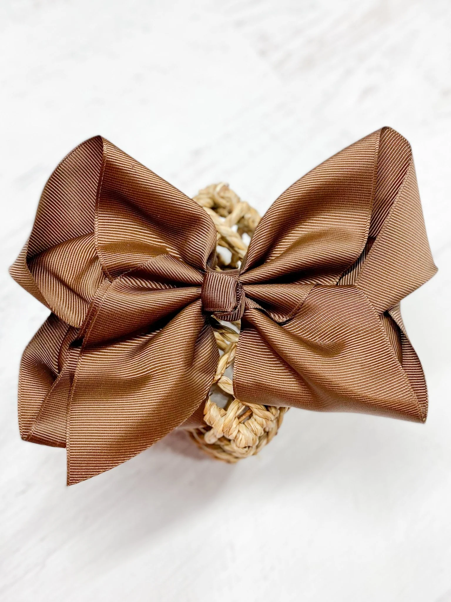 6.5" Texas Size Grosgrain Hair Bow | Alligator or French Clip - Image 61