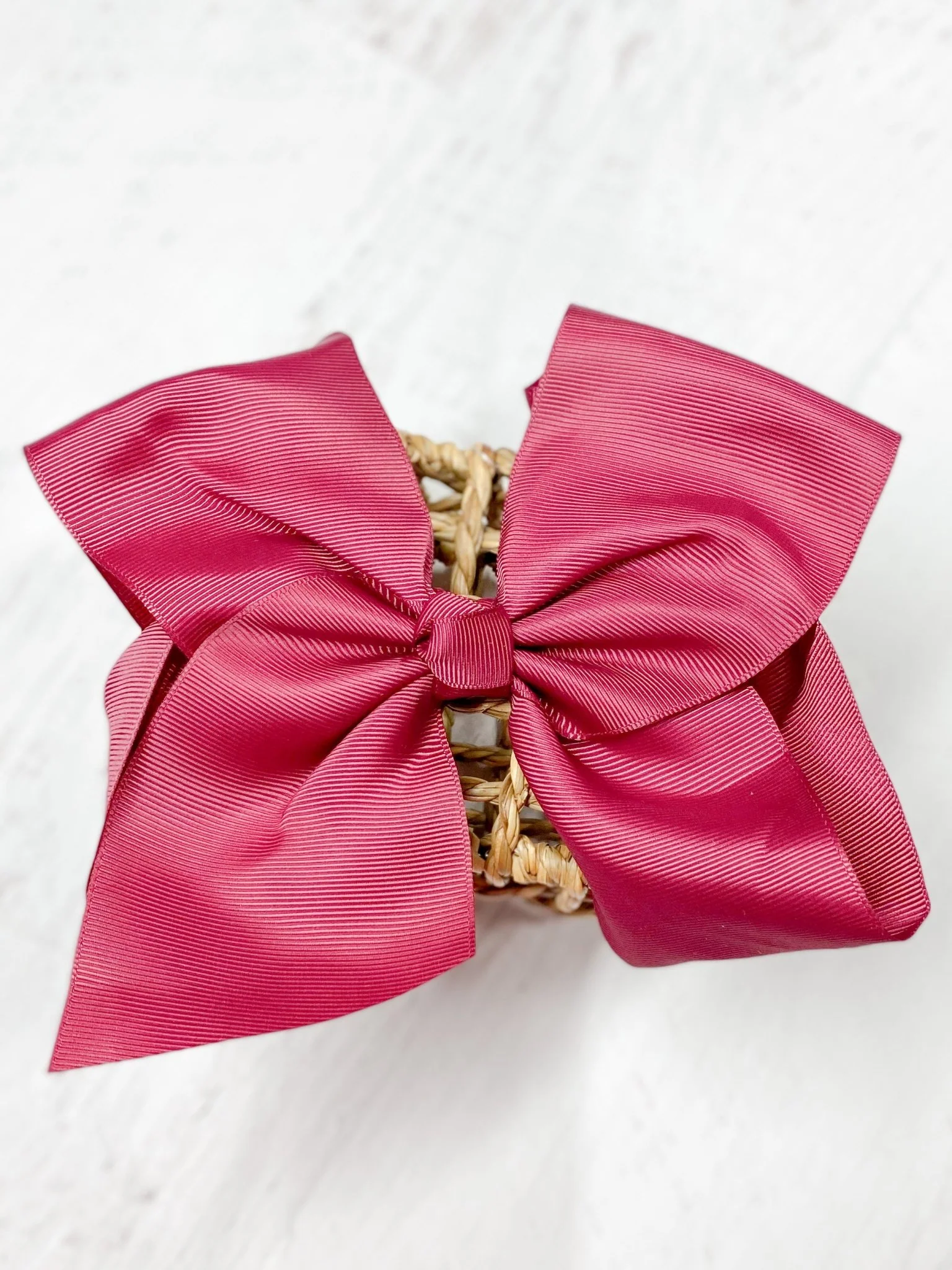6.5" Texas Size Grosgrain Hair Bow | Alligator or French Clip - Image 63
