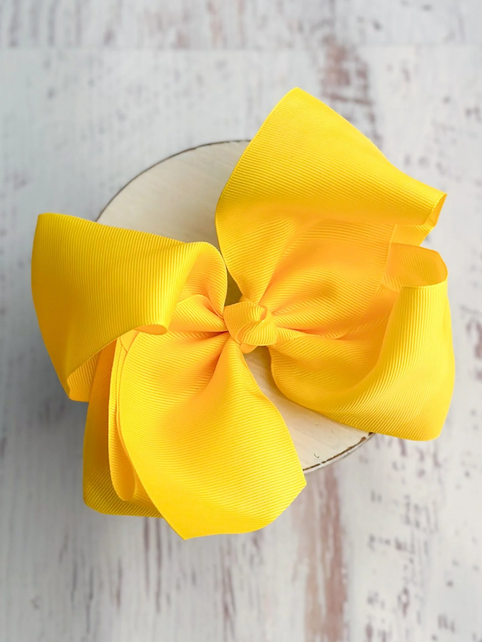 6.5" Texas Size Grosgrain Hair Bow | Alligator or French Clip - Image 7
