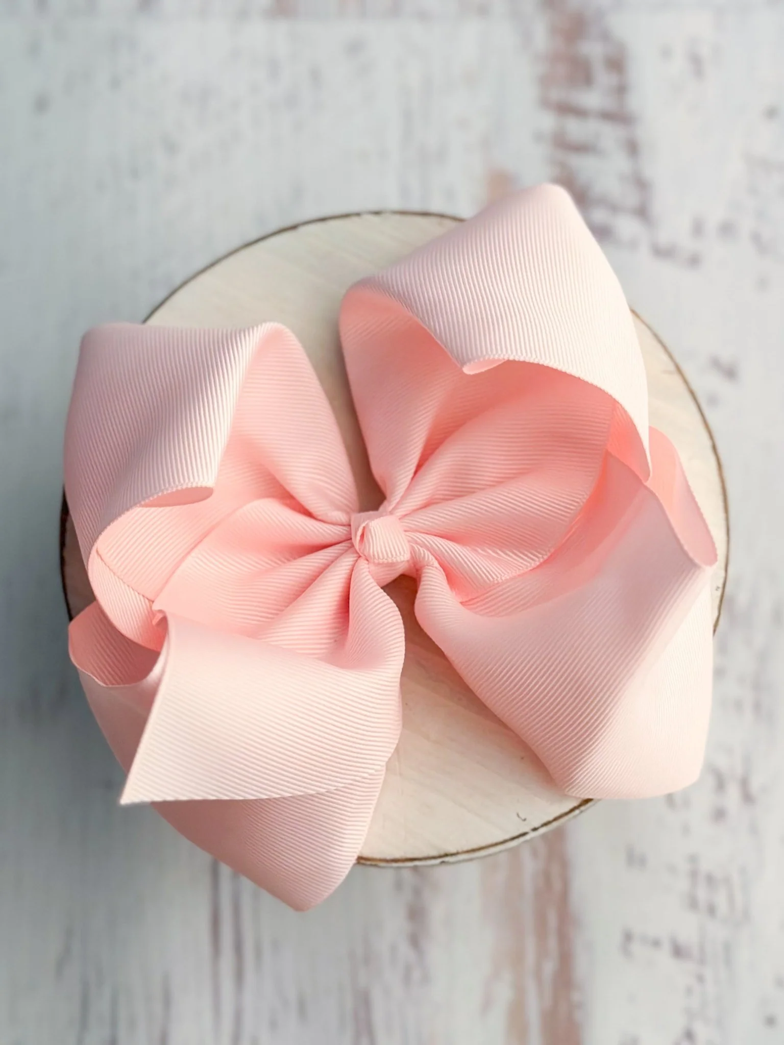 6.5" Texas Size Grosgrain Hair Bow | Alligator or French Clip - Image 8