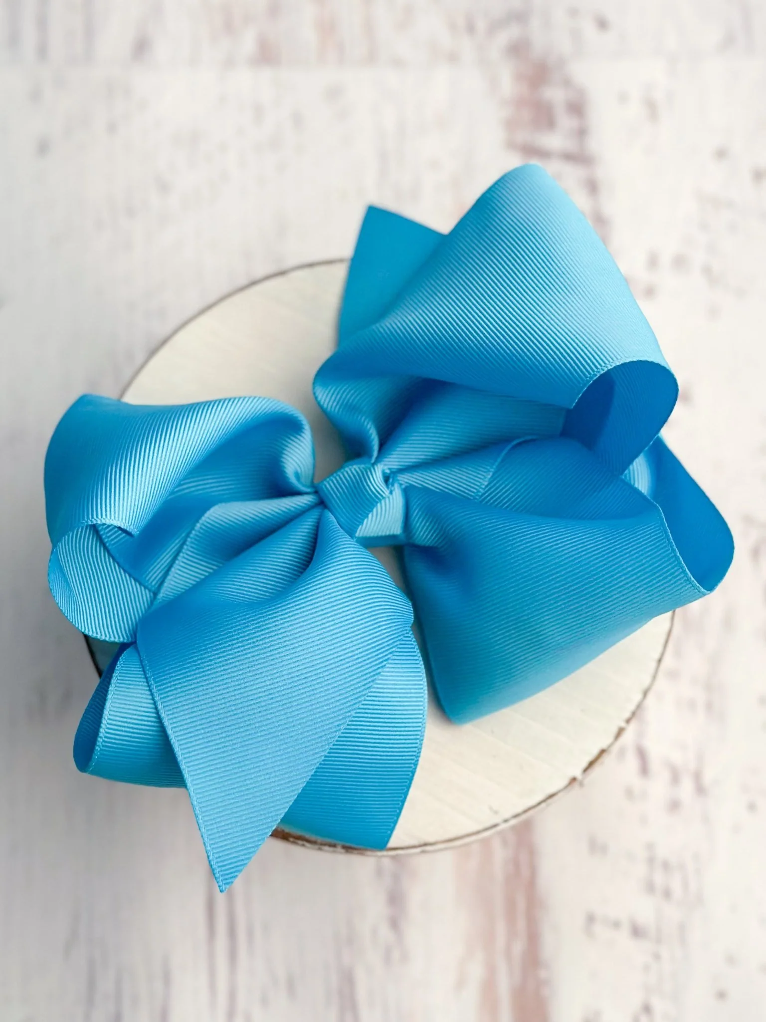 6.5" Texas Size Grosgrain Hair Bow | Alligator or French Clip - Image 9