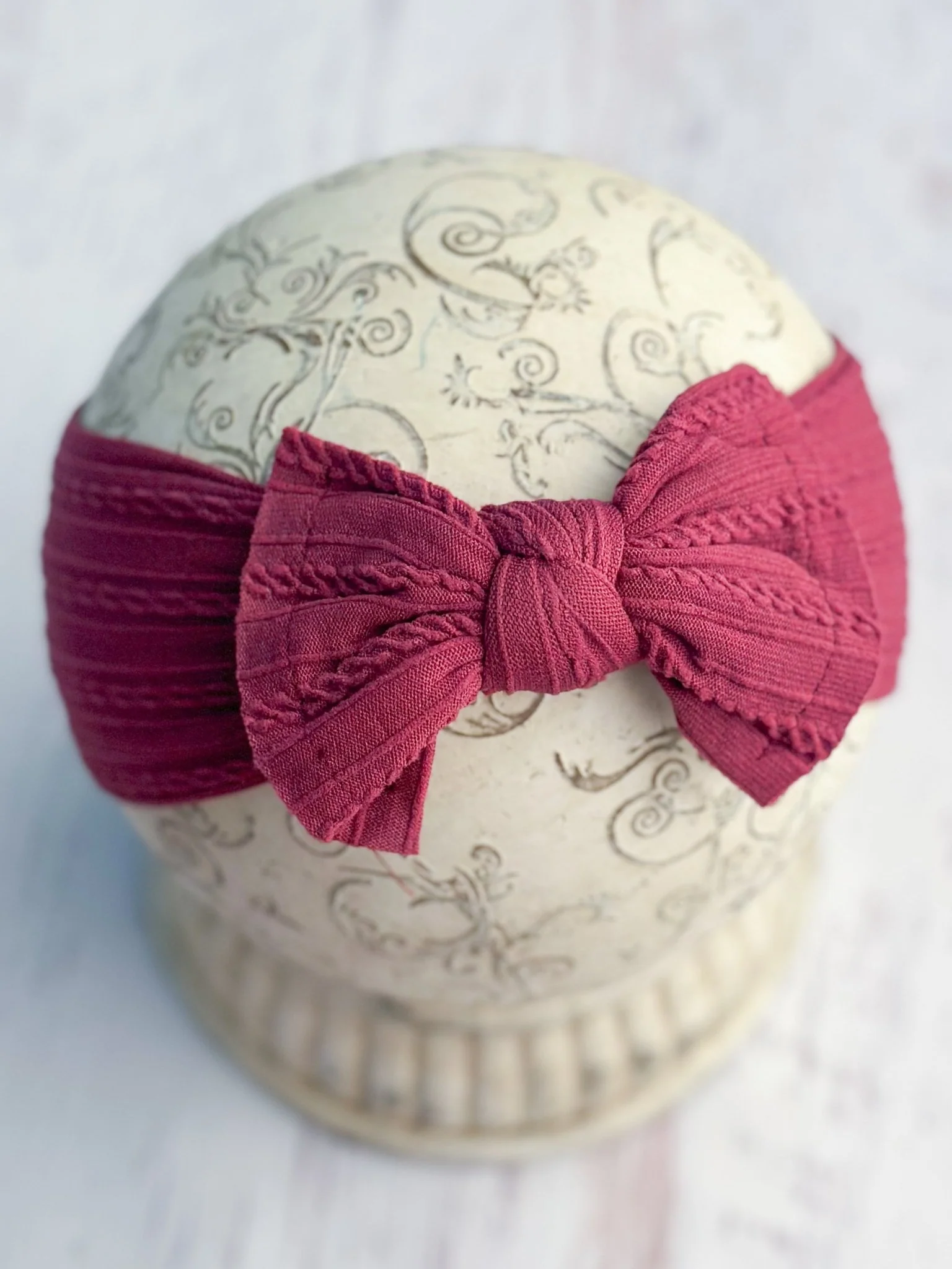 Cable Knit Bow Headbands - Image 4