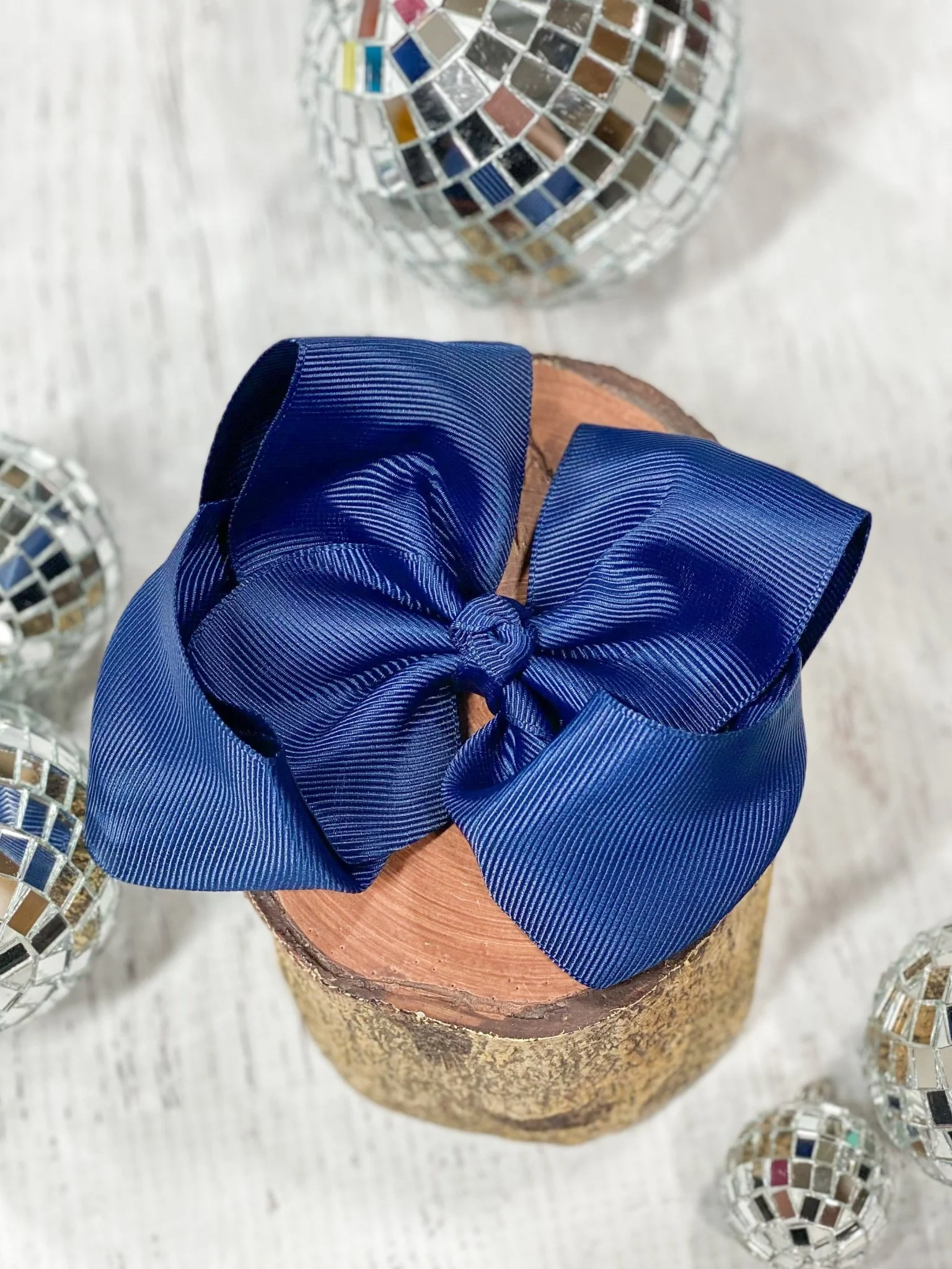4.5" Classic Grosgrain Hair Bow | Alligator Clip, Satin Headband, or French Clip - Image 107