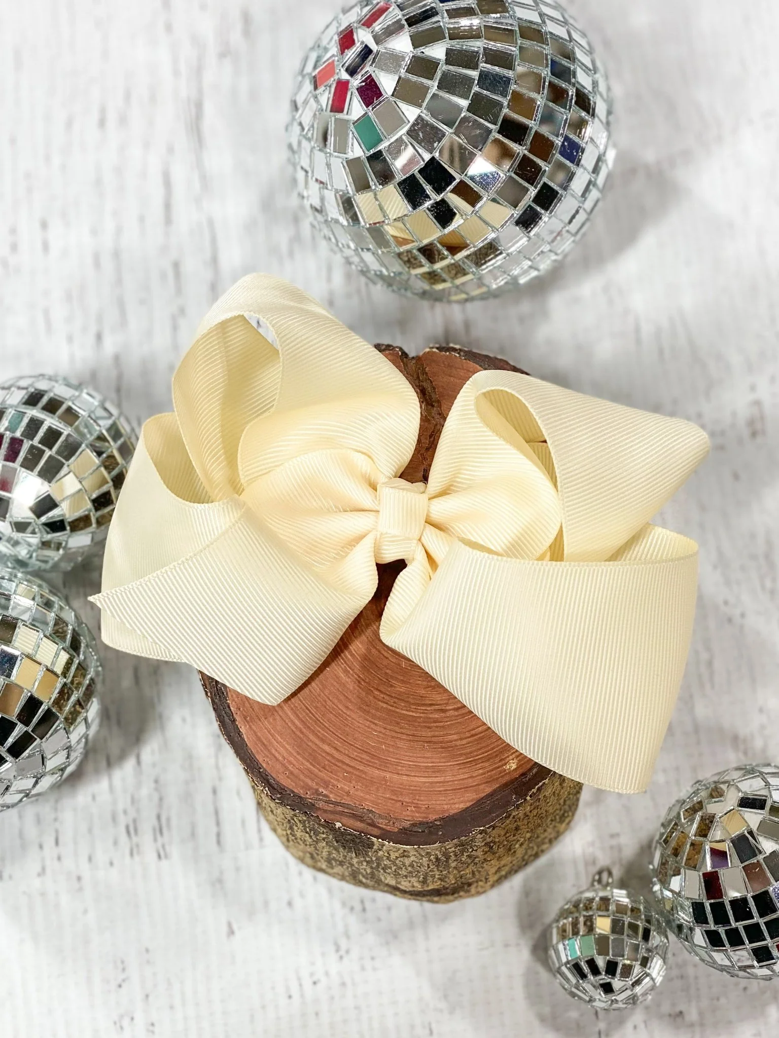 4.5" Classic Grosgrain Hair Bow | Alligator Clip, Satin Headband, or French Clip - Image 111
