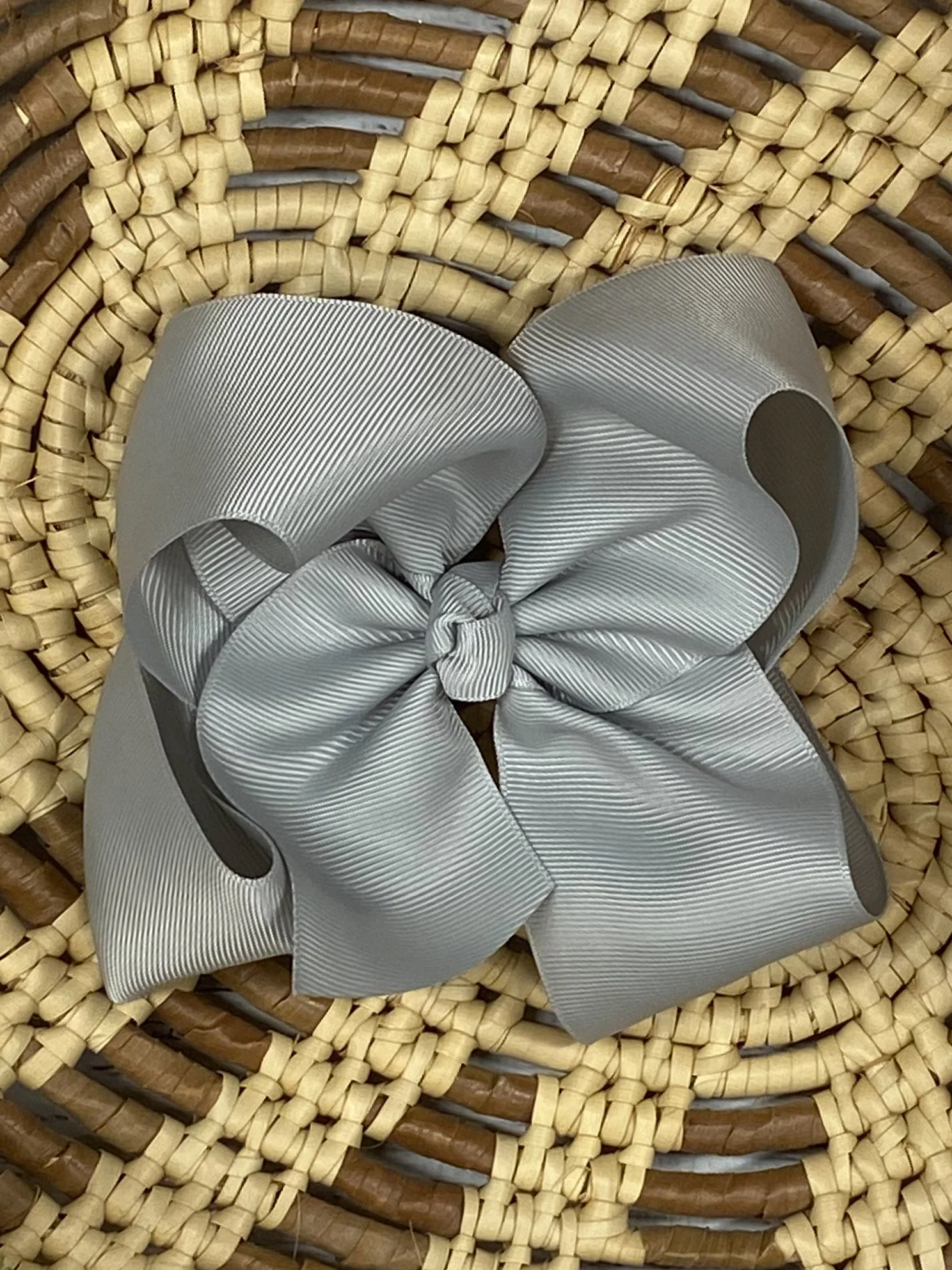 4.5" Classic Grosgrain Hair Bow | Alligator Clip, Satin Headband, or French Clip - Image 119