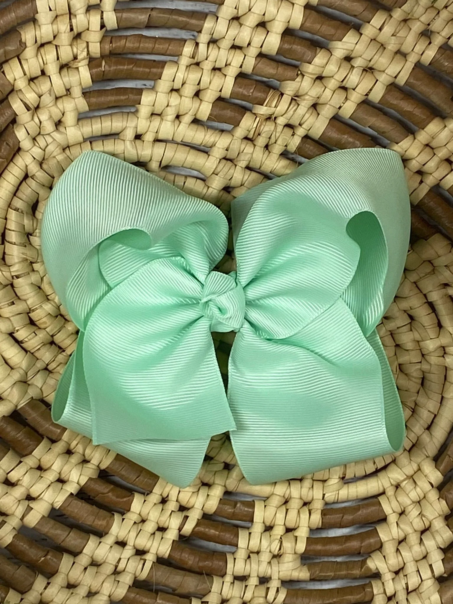 4.5" Classic Grosgrain Hair Bow | Alligator Clip, Satin Headband, or French Clip - Image 120