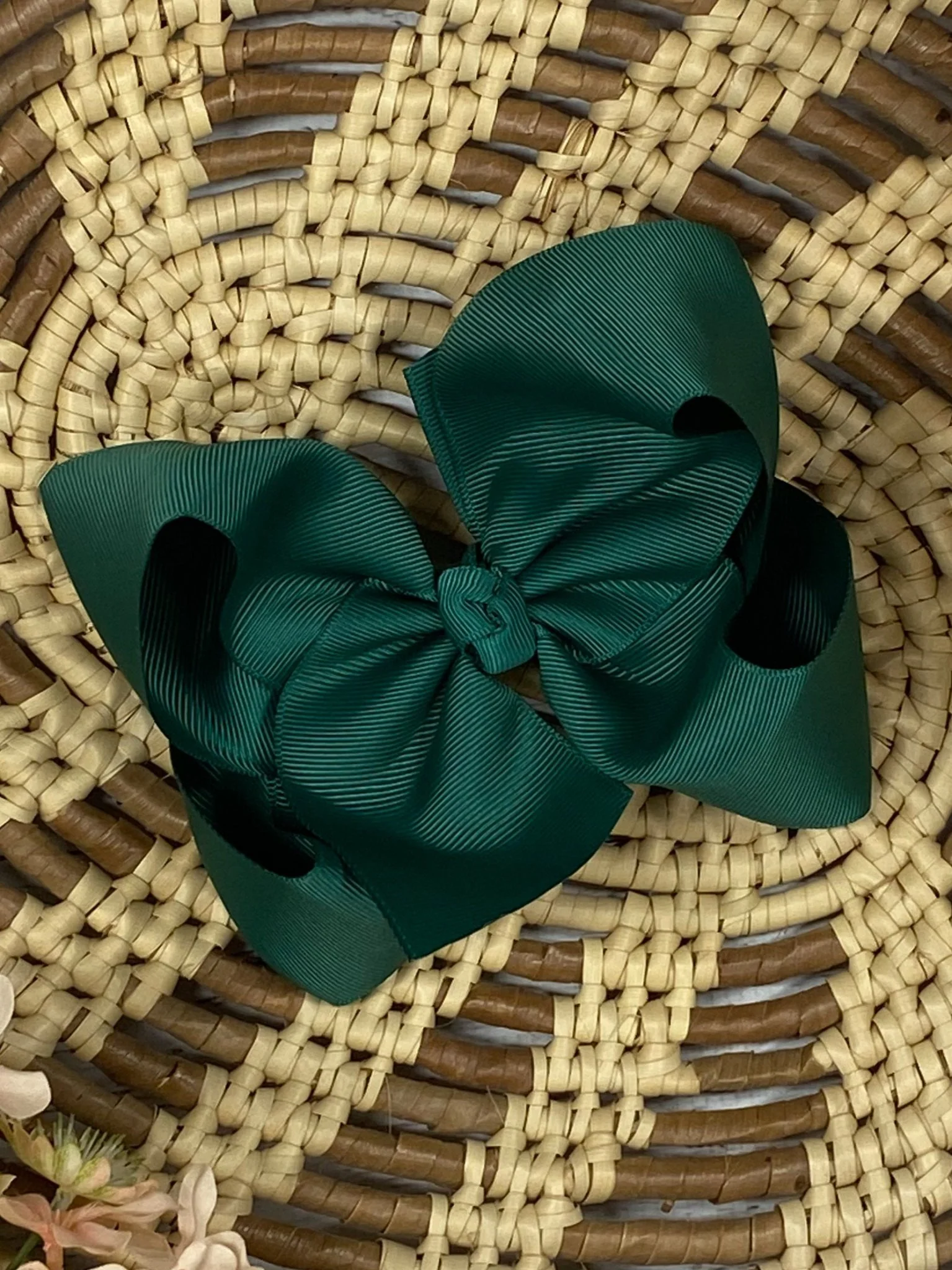 4.5" Classic Grosgrain Hair Bow | Alligator Clip, Satin Headband, or French Clip - Image 124