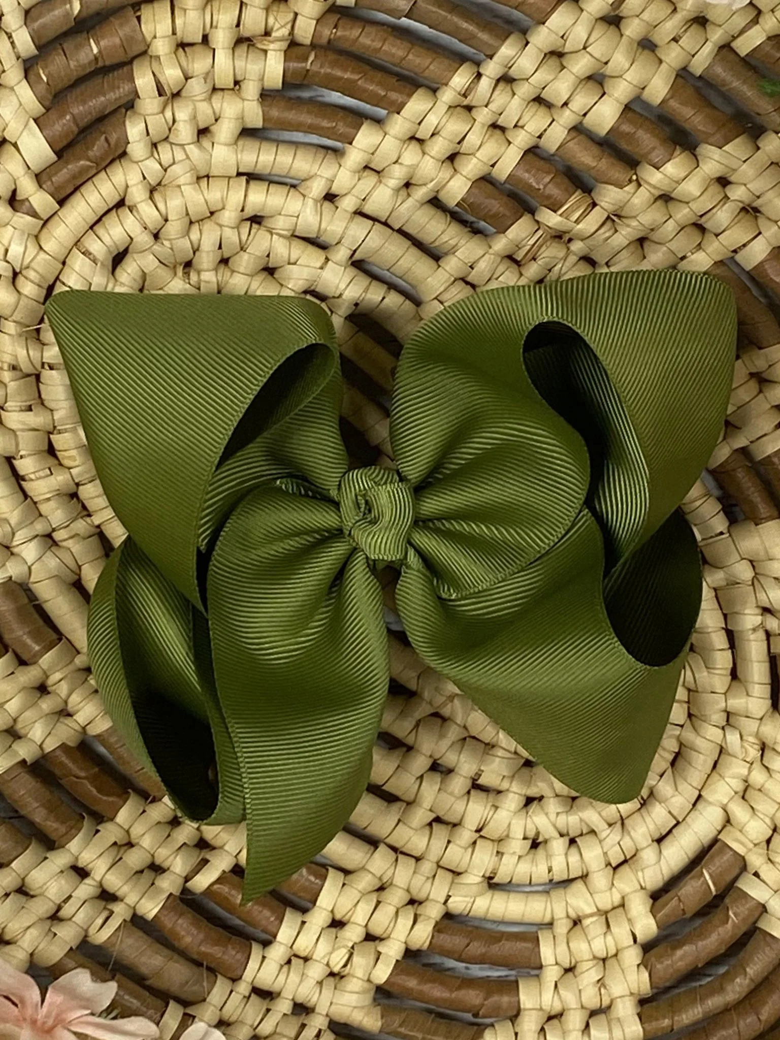 4.5" Classic Grosgrain Hair Bow | Alligator Clip, Satin Headband, or French Clip - Image 125