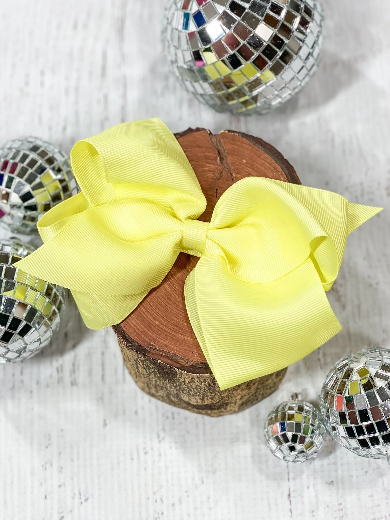 4.5" Classic Grosgrain Hair Bow | Alligator Clip, Satin Headband, or French Clip - Image 15