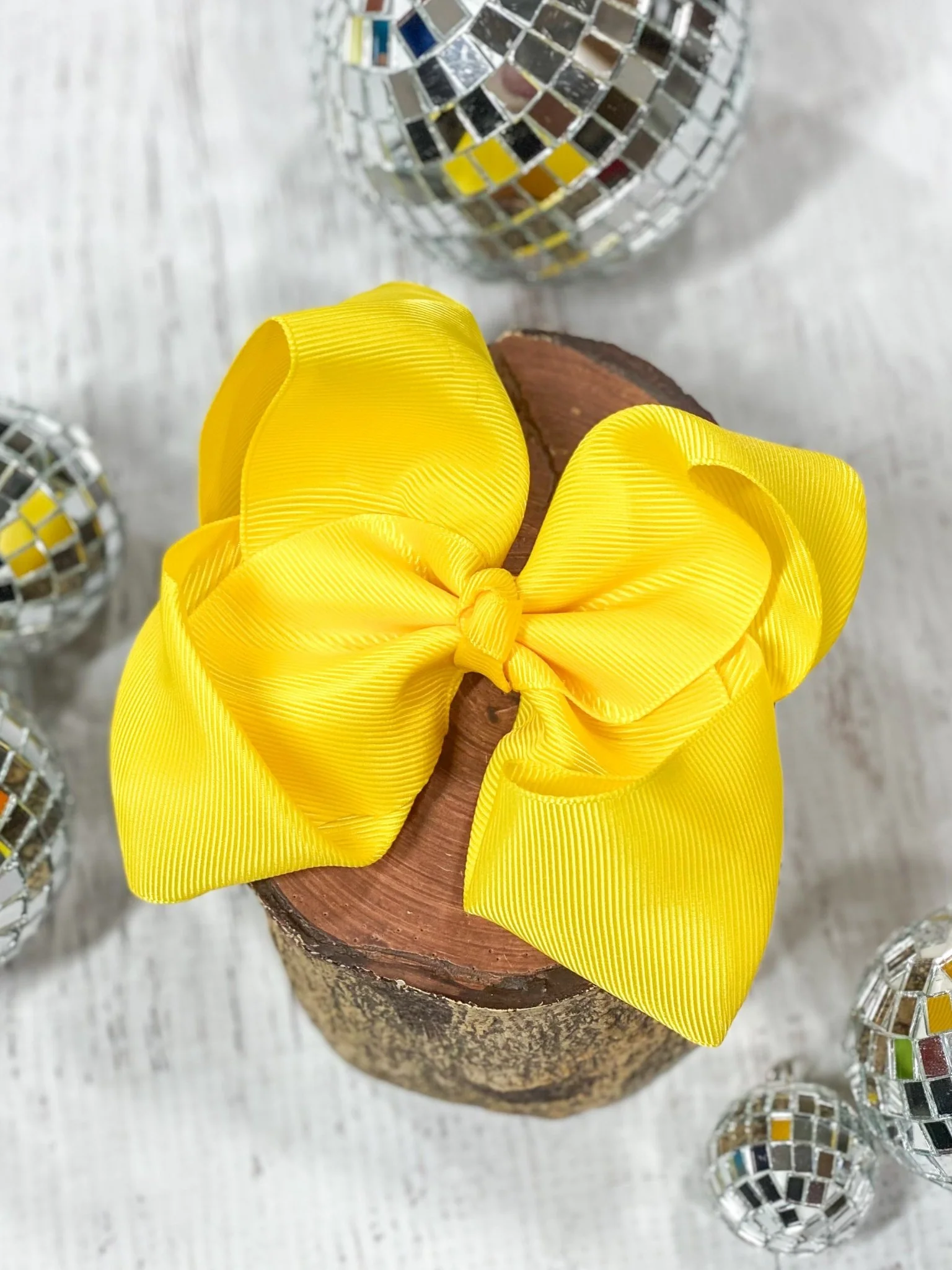 4.5" Classic Grosgrain Hair Bow | Alligator Clip, Satin Headband, or French Clip - Image 16