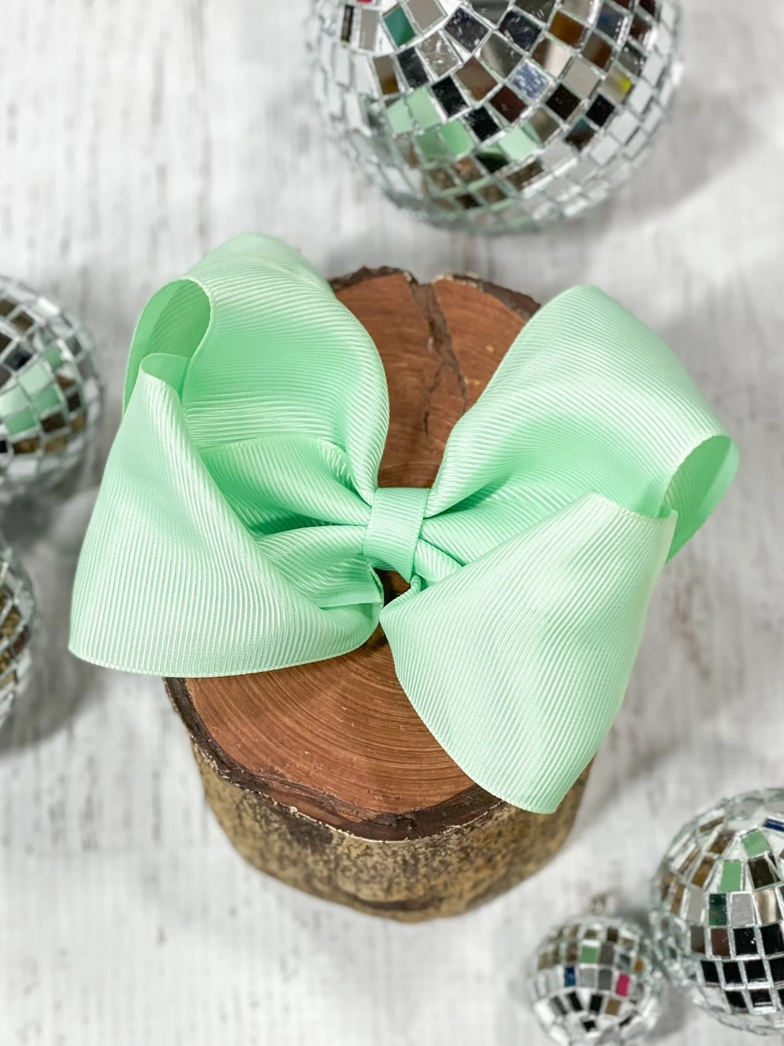4.5" Classic Grosgrain Hair Bow | Alligator Clip, Satin Headband, or French Clip - Image 18