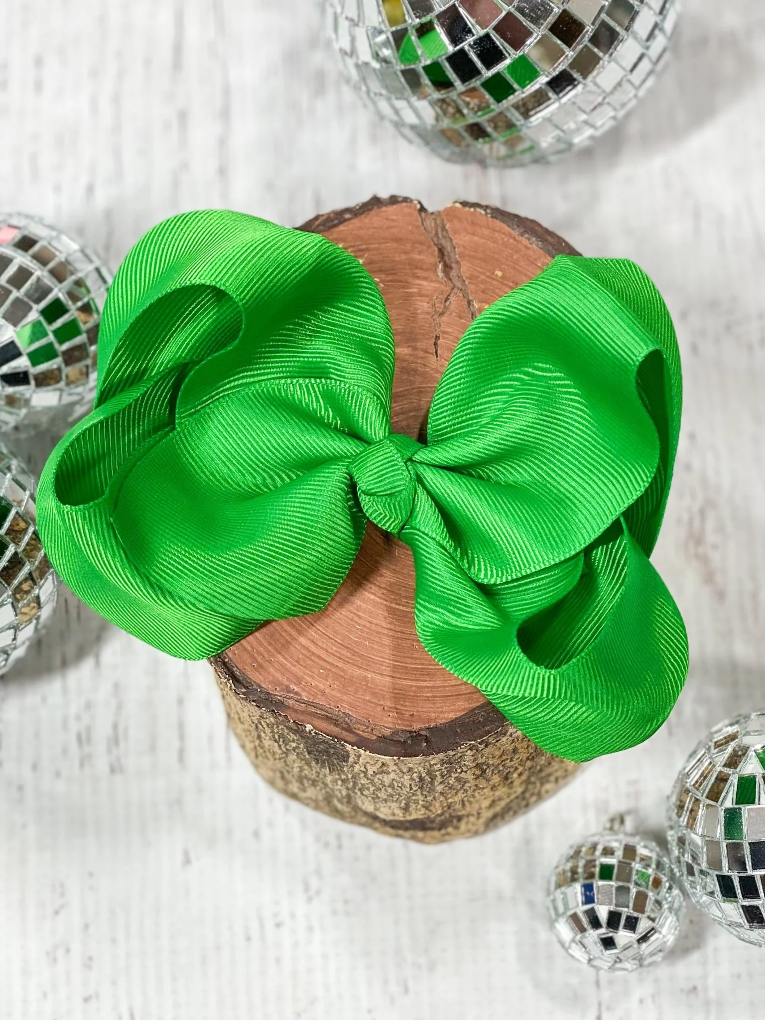 4.5" Classic Grosgrain Hair Bow | Alligator Clip, Satin Headband, or French Clip - Image 21