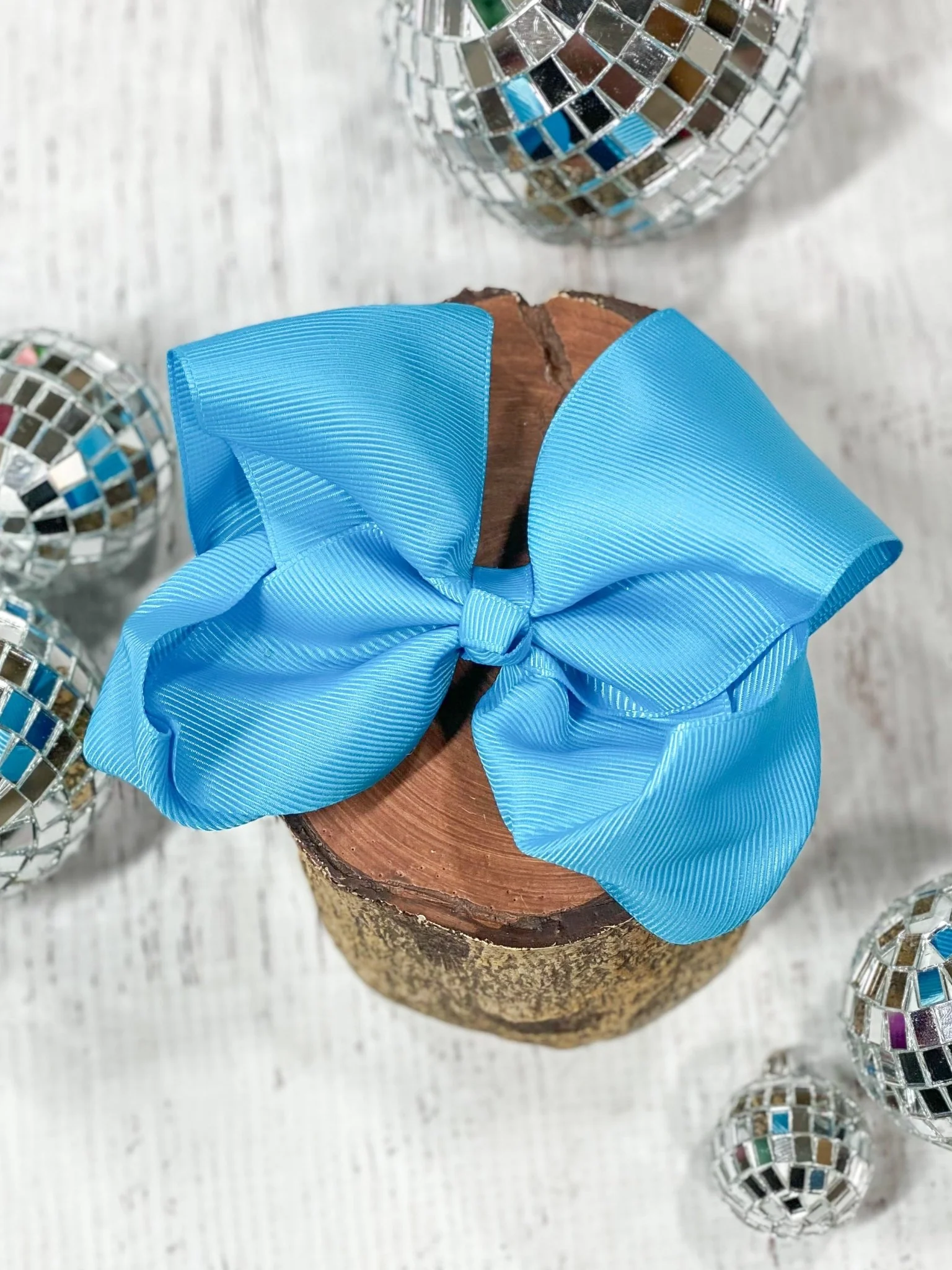 4.5" Classic Grosgrain Hair Bow | Alligator Clip, Satin Headband, or French Clip - Image 25