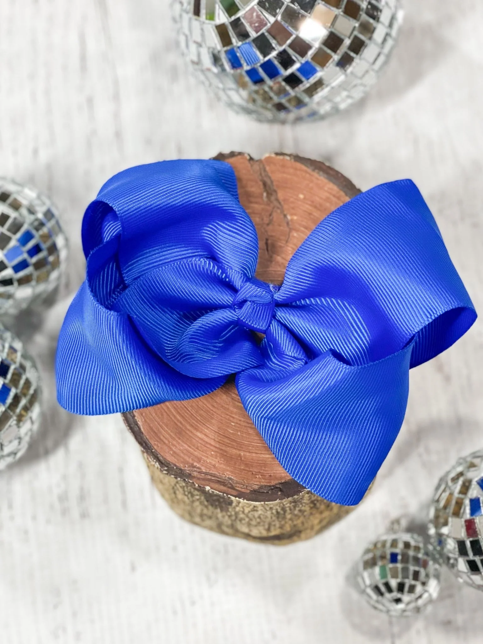 4.5" Classic Grosgrain Hair Bow | Alligator Clip, Satin Headband, or French Clip - Image 26