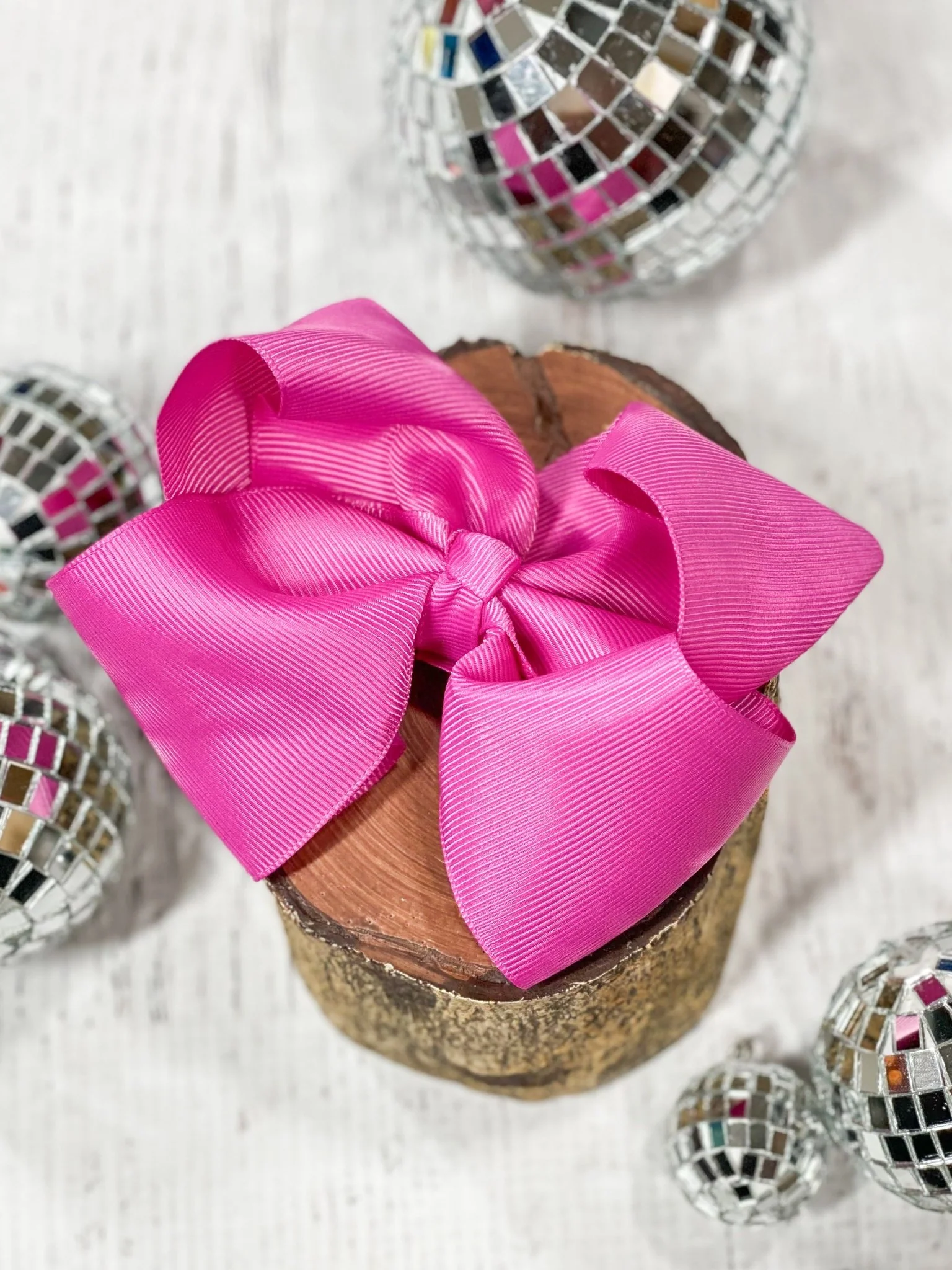 4.5" Classic Grosgrain Hair Bow | Alligator Clip, Satin Headband, or French Clip - Image 29