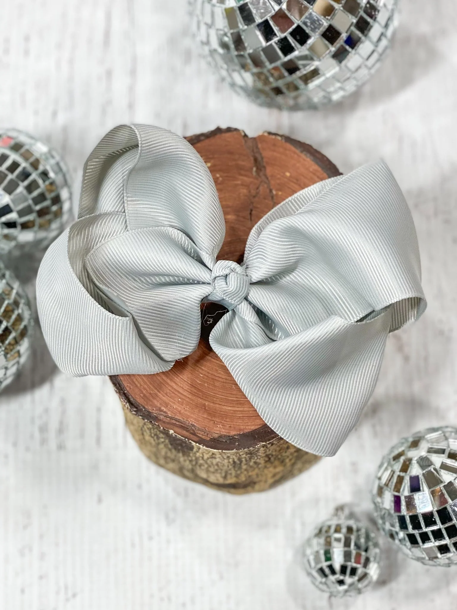 4.5" Classic Grosgrain Hair Bow | Alligator Clip, Satin Headband, or French Clip - Image 36