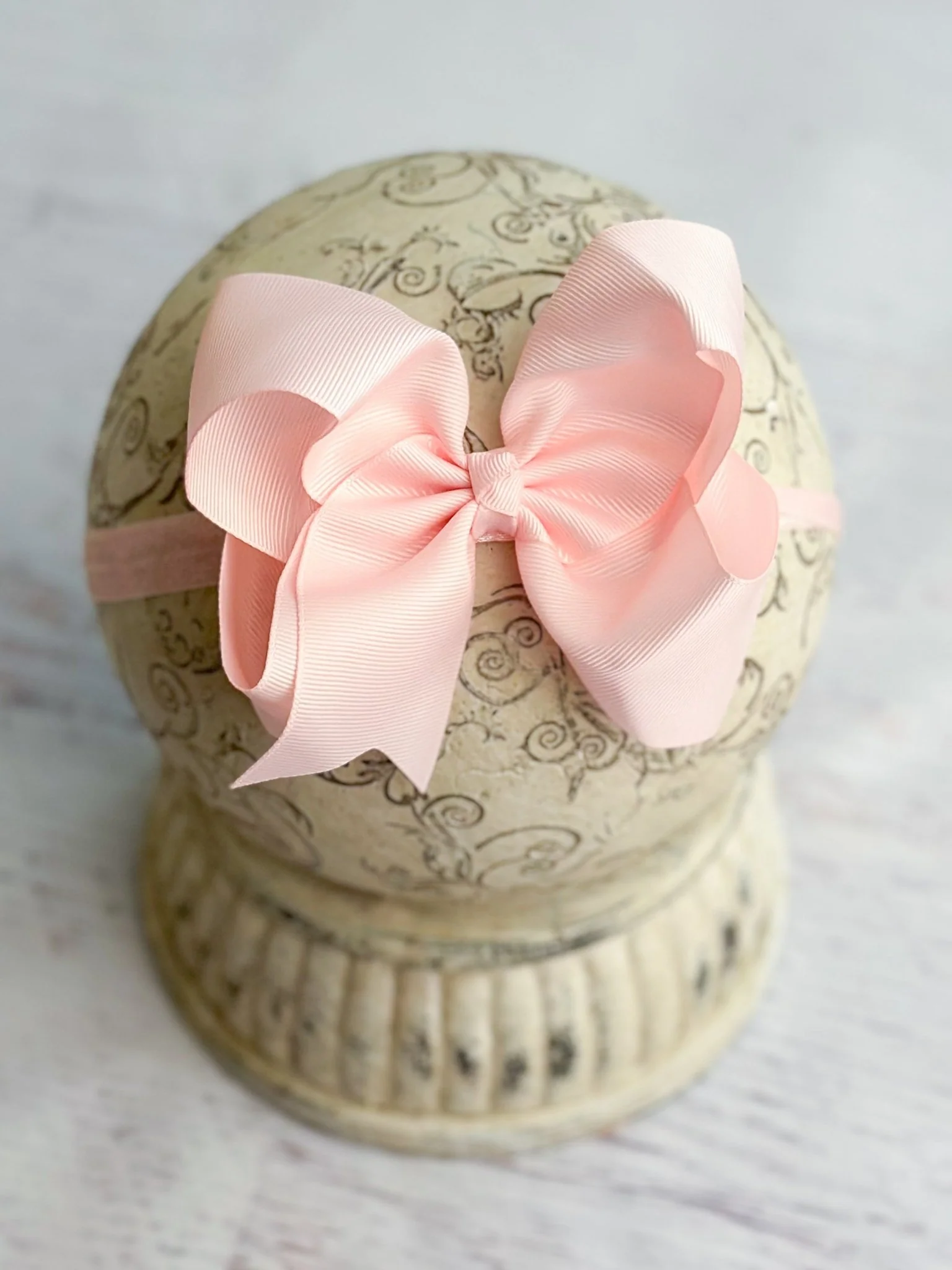 4.5" Classic Grosgrain Hair Bow | Alligator Clip, Satin Headband, or French Clip - Image 49