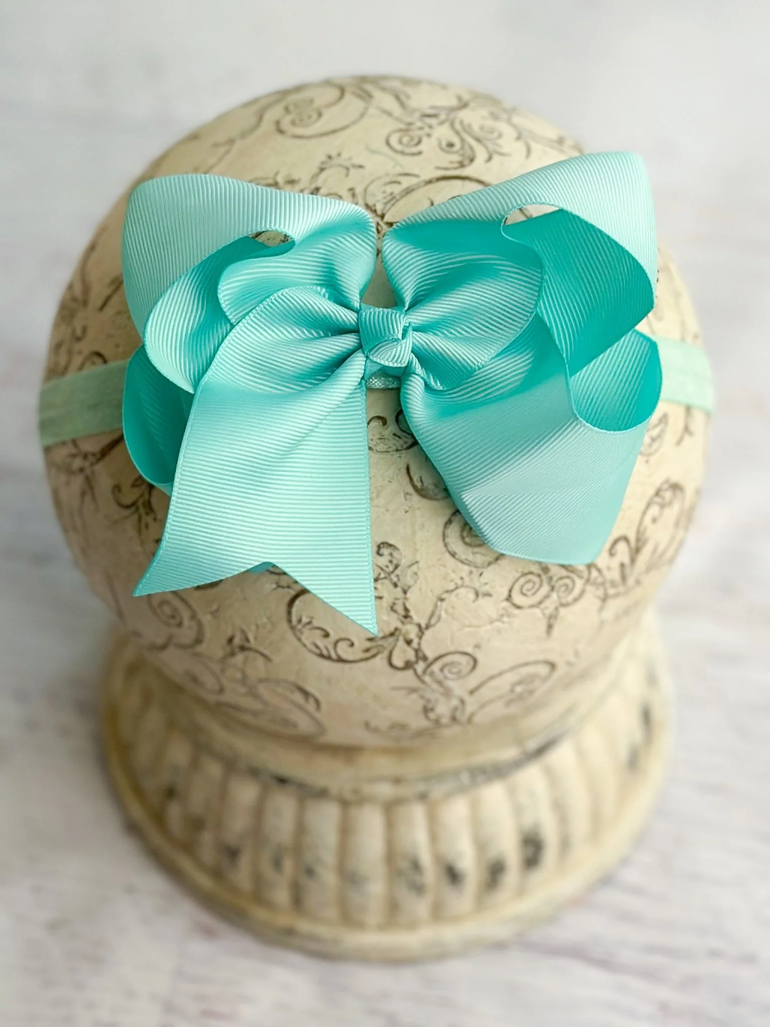 4.5" Classic Grosgrain Hair Bow | Alligator Clip, Satin Headband, or French Clip - Image 51