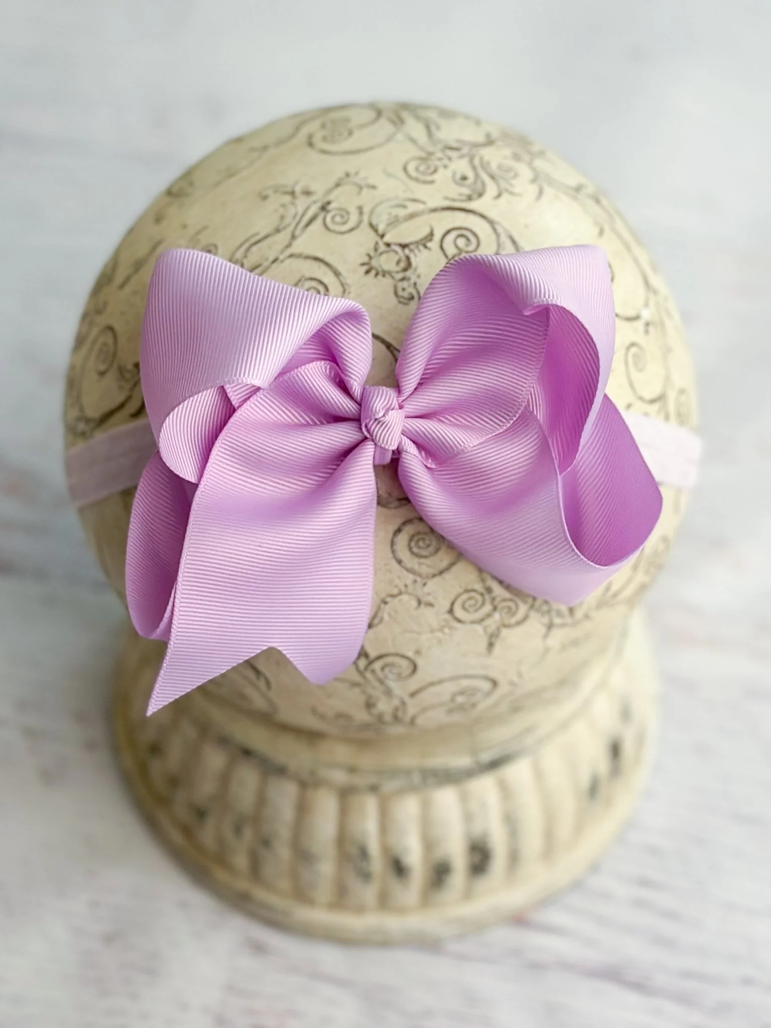 4.5" Classic Grosgrain Hair Bow | Alligator Clip, Satin Headband, or French Clip - Image 52
