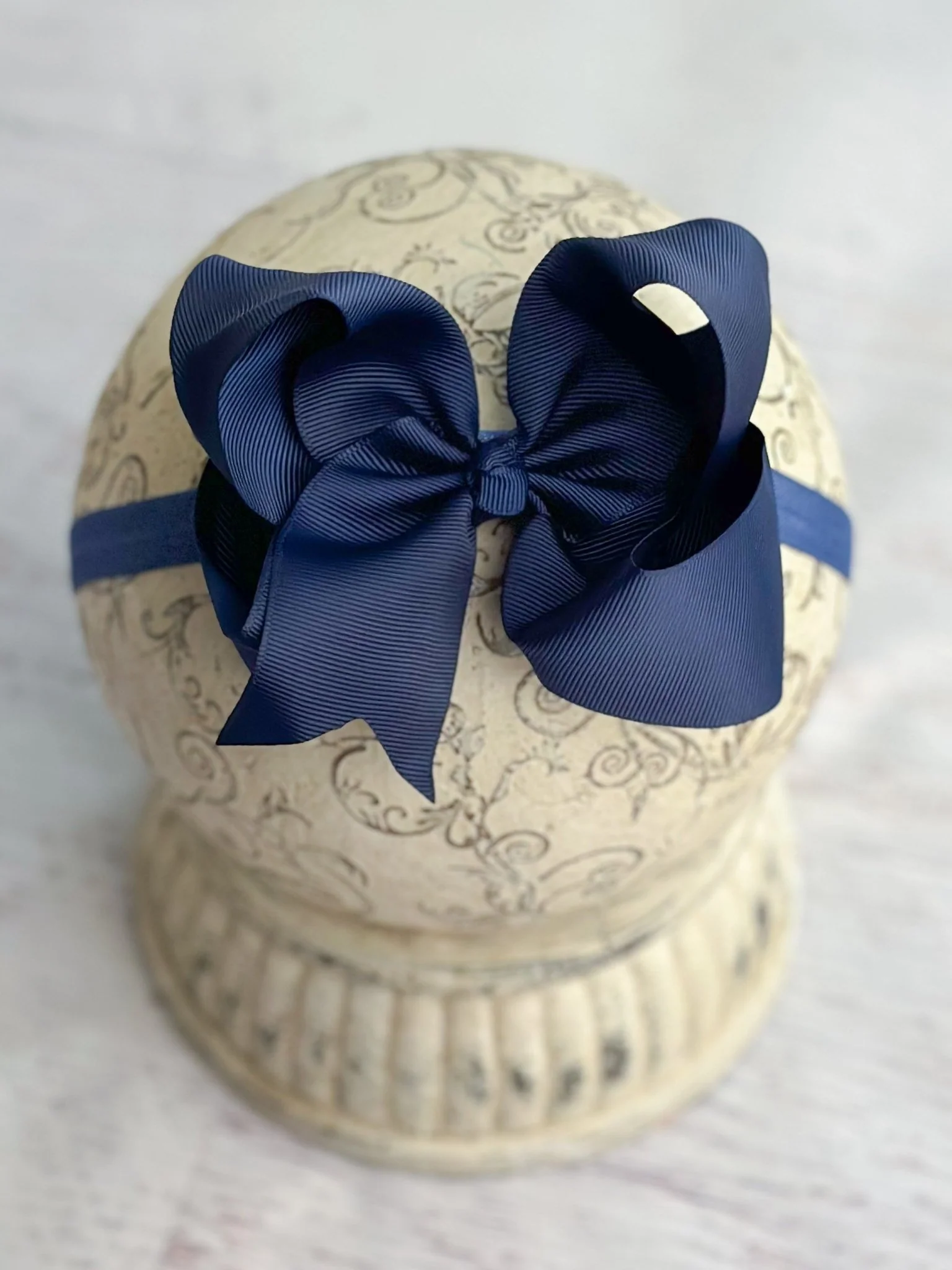 4.5" Classic Grosgrain Hair Bow | Alligator Clip, Satin Headband, or French Clip - Image 55
