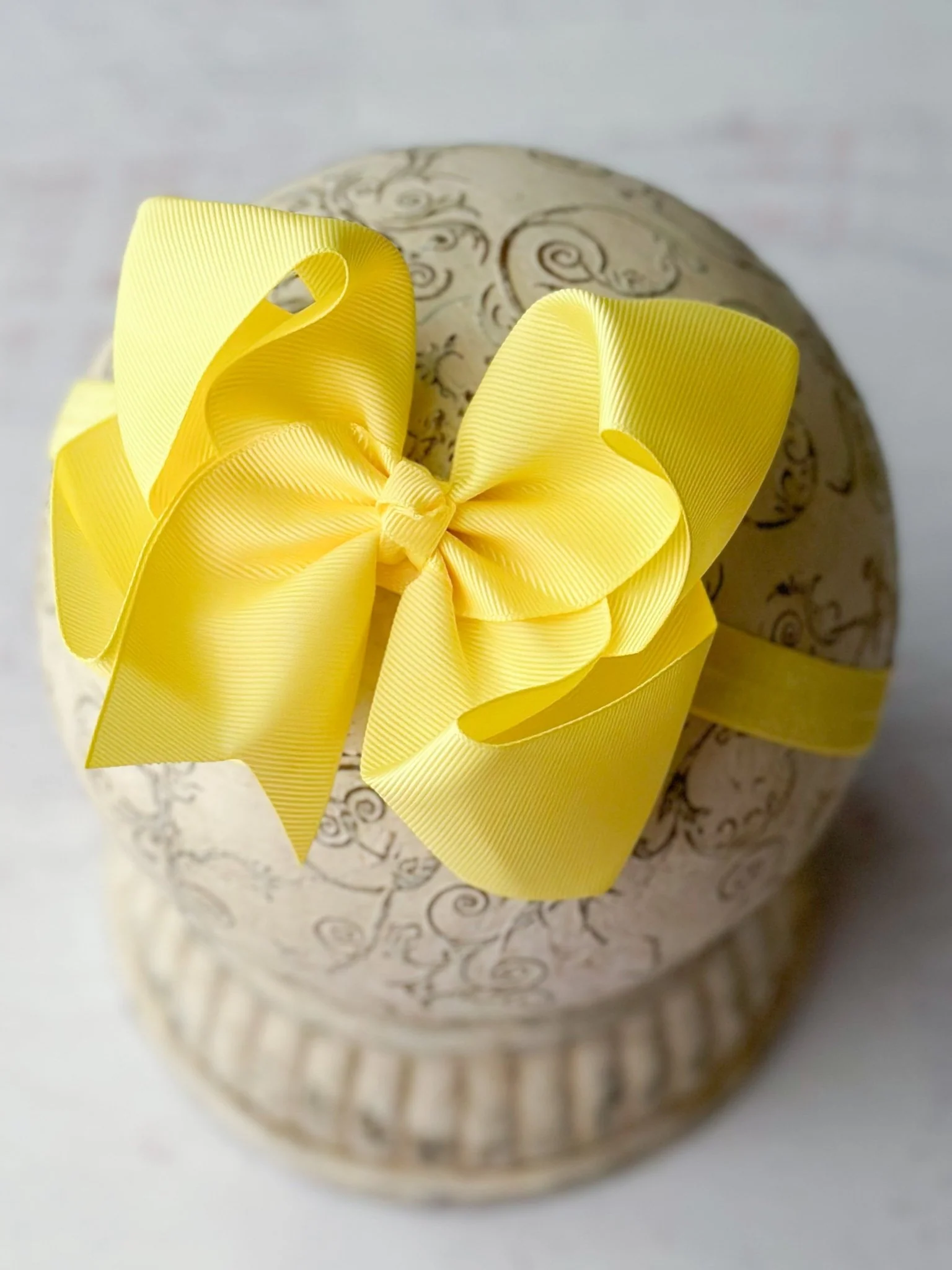 4.5" Classic Grosgrain Hair Bow | Alligator Clip, Satin Headband, or French Clip - Image 57