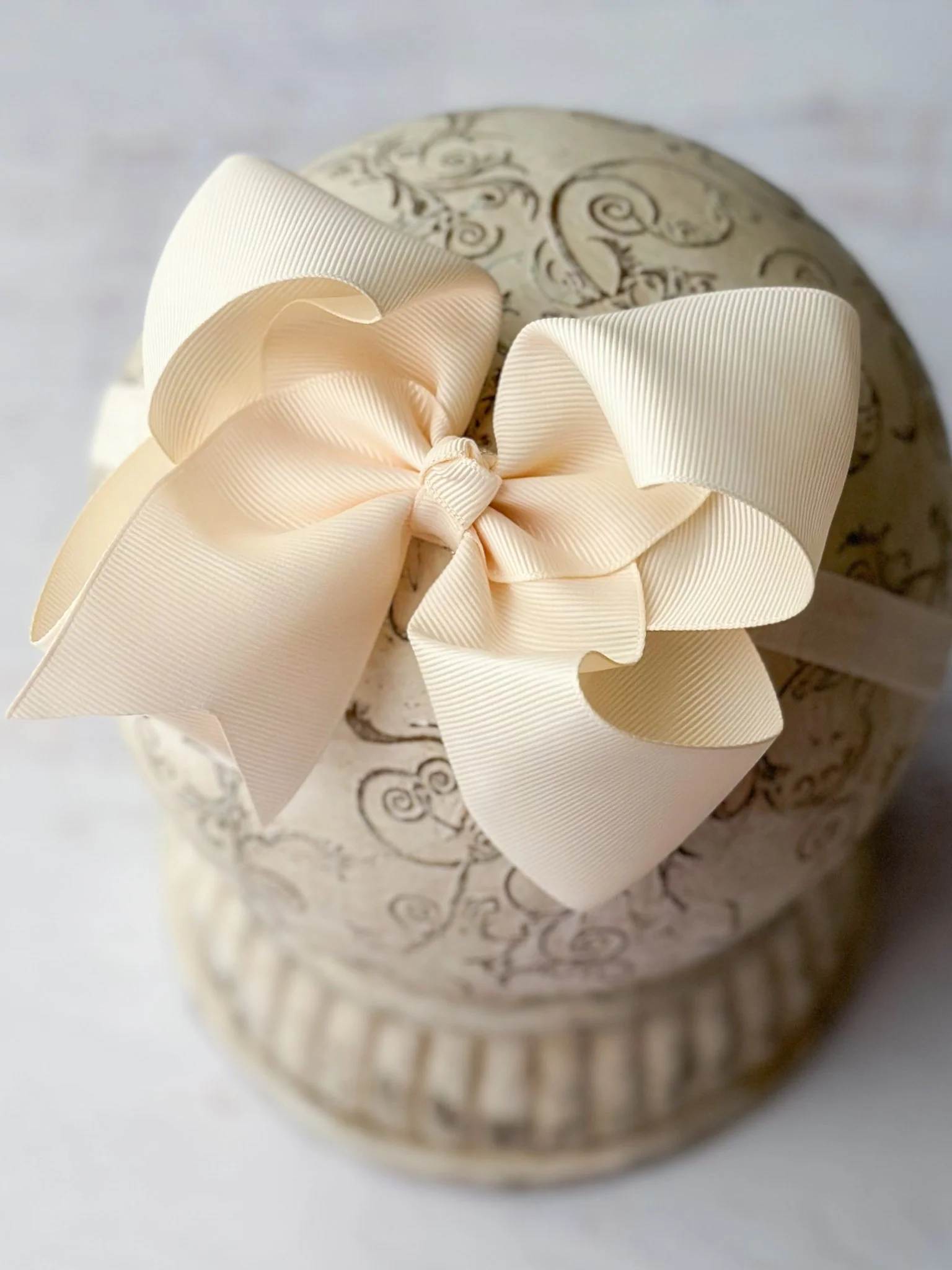 4.5" Classic Grosgrain Hair Bow | Alligator Clip, Satin Headband, or French Clip - Image 60