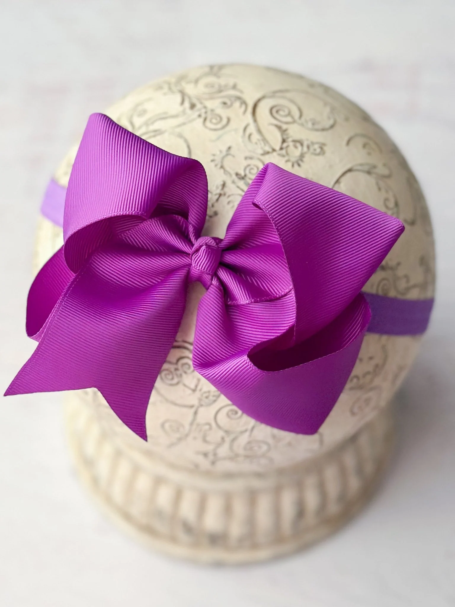 4.5" Classic Grosgrain Hair Bow | Alligator Clip, Satin Headband, or French Clip - Image 61
