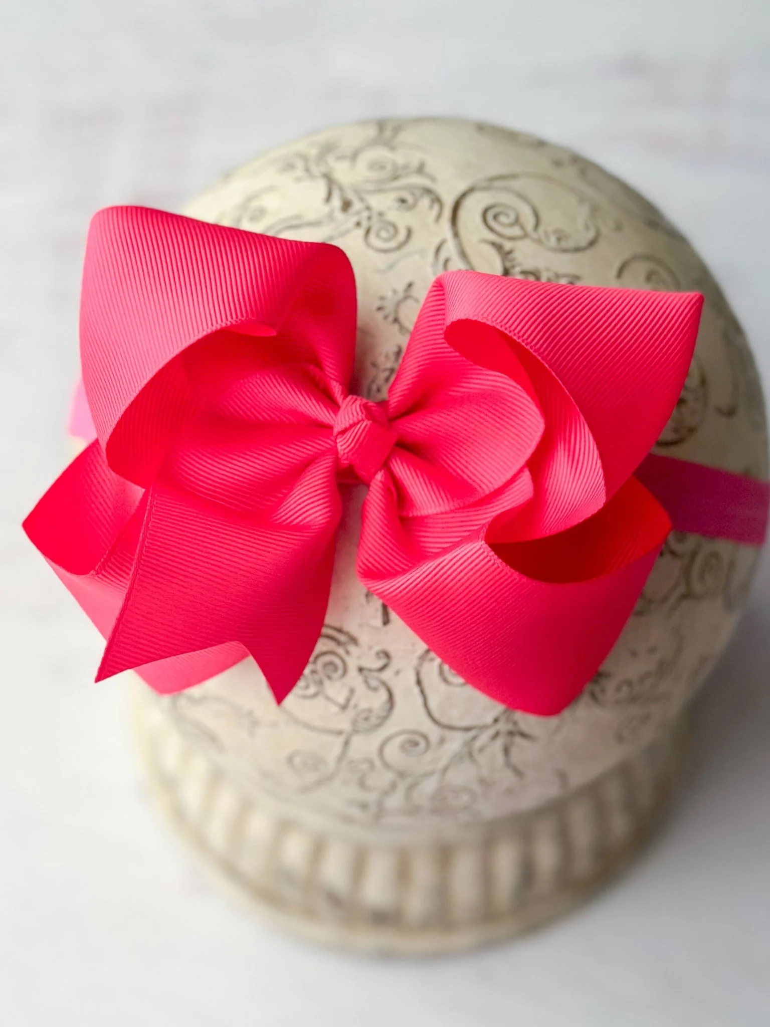 4.5" Classic Grosgrain Hair Bow | Alligator Clip, Satin Headband, or French Clip - Image 62