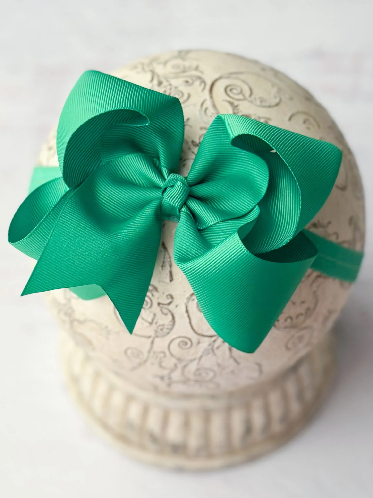 4.5" Classic Grosgrain Hair Bow | Alligator Clip, Satin Headband, or French Clip - Image 63